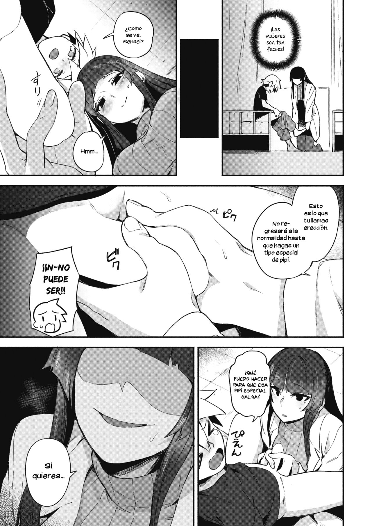 [Torichamaru] Kimi ni Chuu | I bring you to death! ♥ (COMIC Kairakuten 2022-05) [Spanish] [Anamnesis Scanlation] [Digital] image number 5