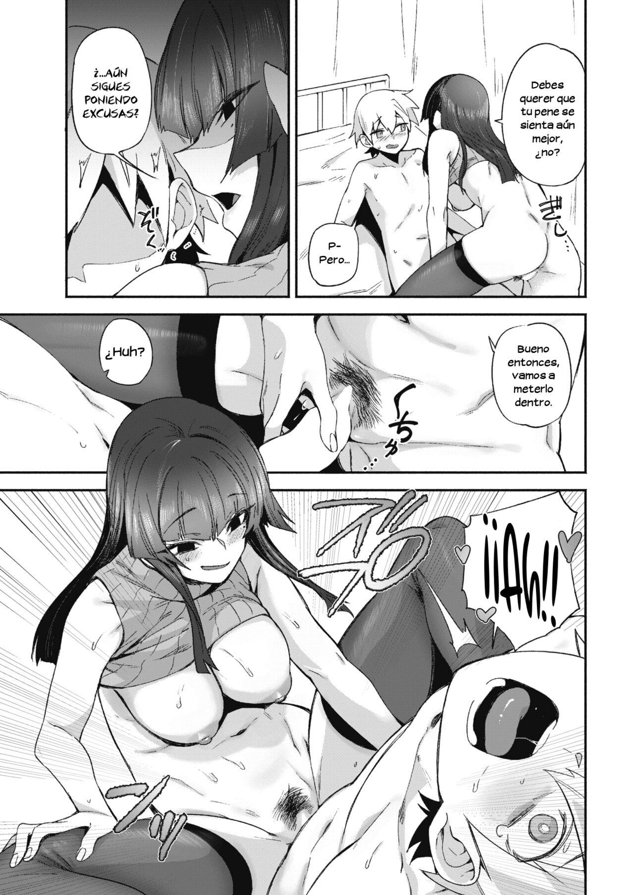 [Torichamaru] Kimi ni Chuu | I bring you to death! ♥ (COMIC Kairakuten 2022-05) [Spanish] [Anamnesis Scanlation] [Digital] image number 13