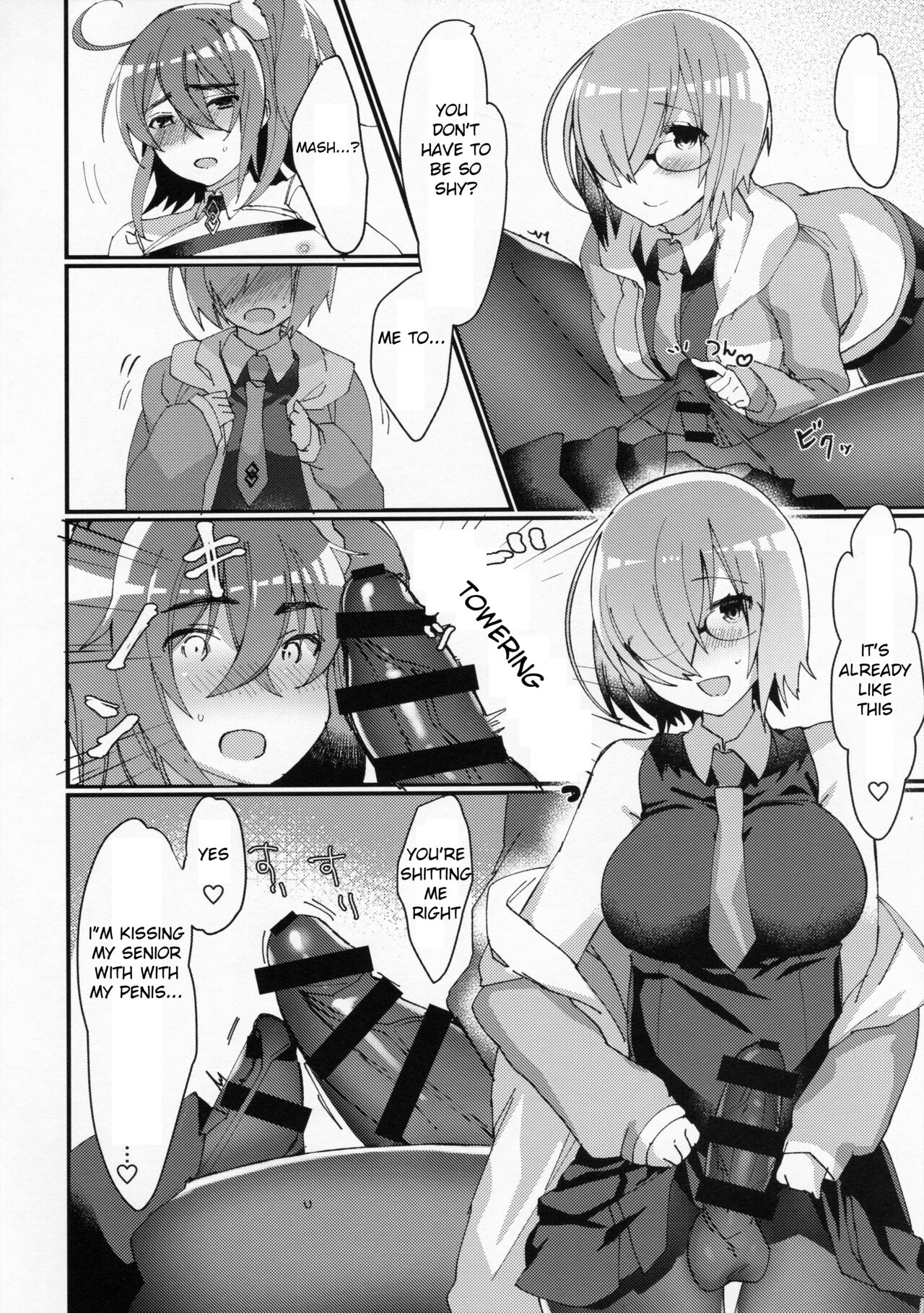 Josou Saserarete Futanari Kouhai Servant ni Onnanoko ni Sarechau Hon (FateGrand Order) (machine translated) image number 6
