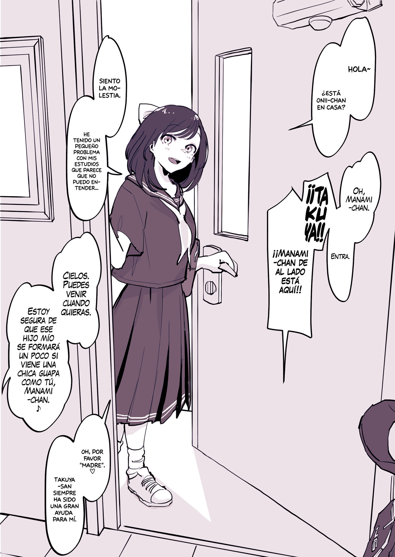 [Poriuretan] Kinjo no Onnanoko | La Vecina de al Lado [Spanish] [Decensored] image number 2