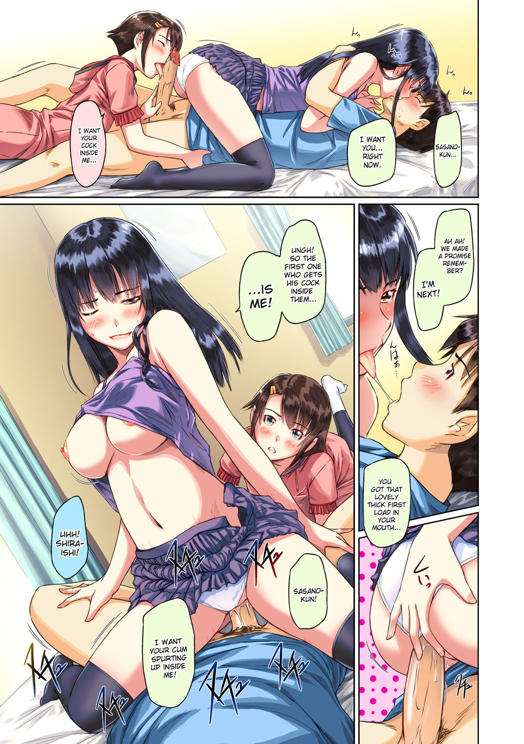 [Kisaragi Gunma] Sweet Hearts Lesson 4 [Full Color] [English] [Uncensored] 이미지 번호 12