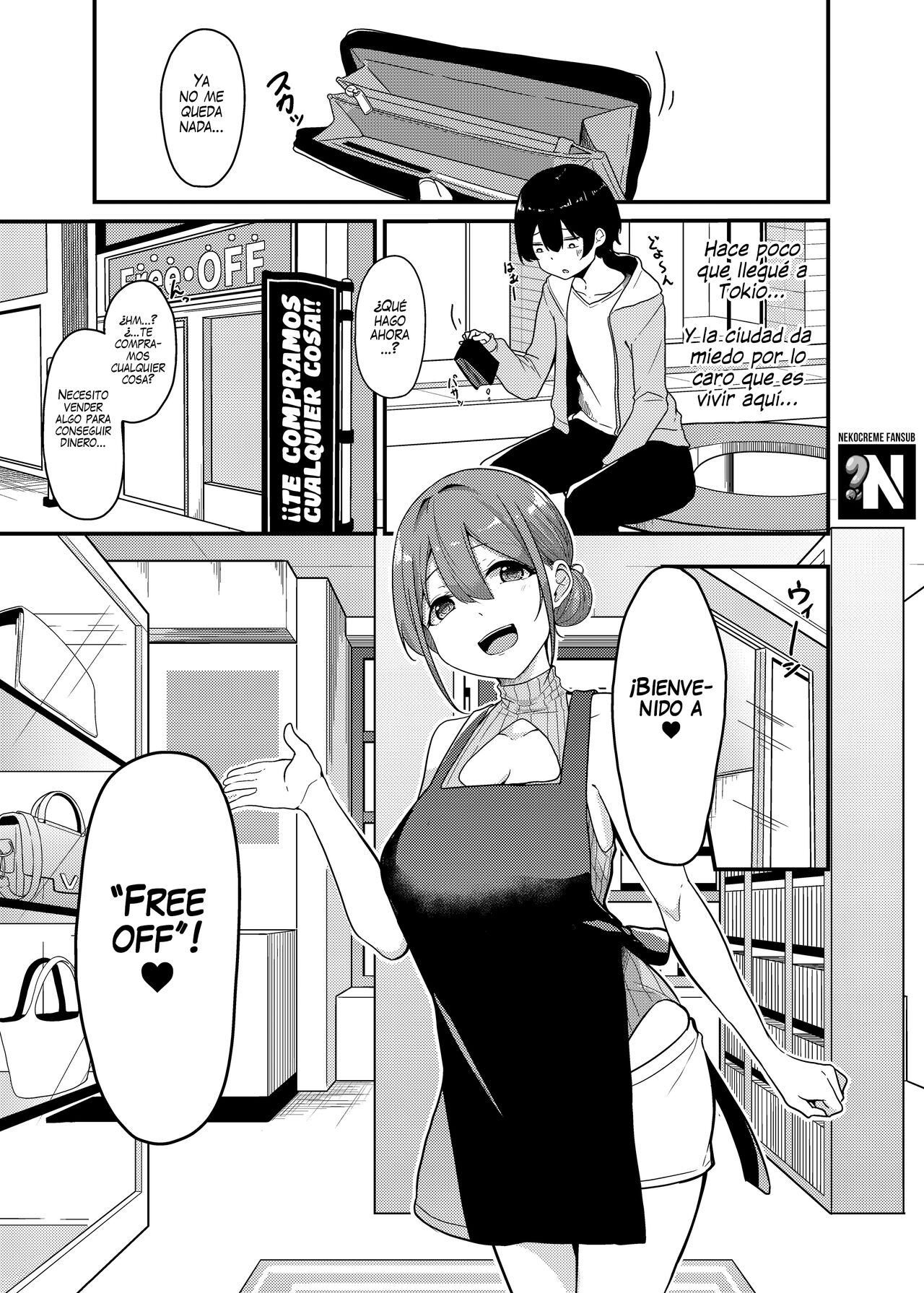 [Minato Mirai (Minato Yuu)] Sakusei Kaitori Service | Servicio de Compra de Esperma [Spanish] [NekoCreme] [Digital] numero di immagine  2