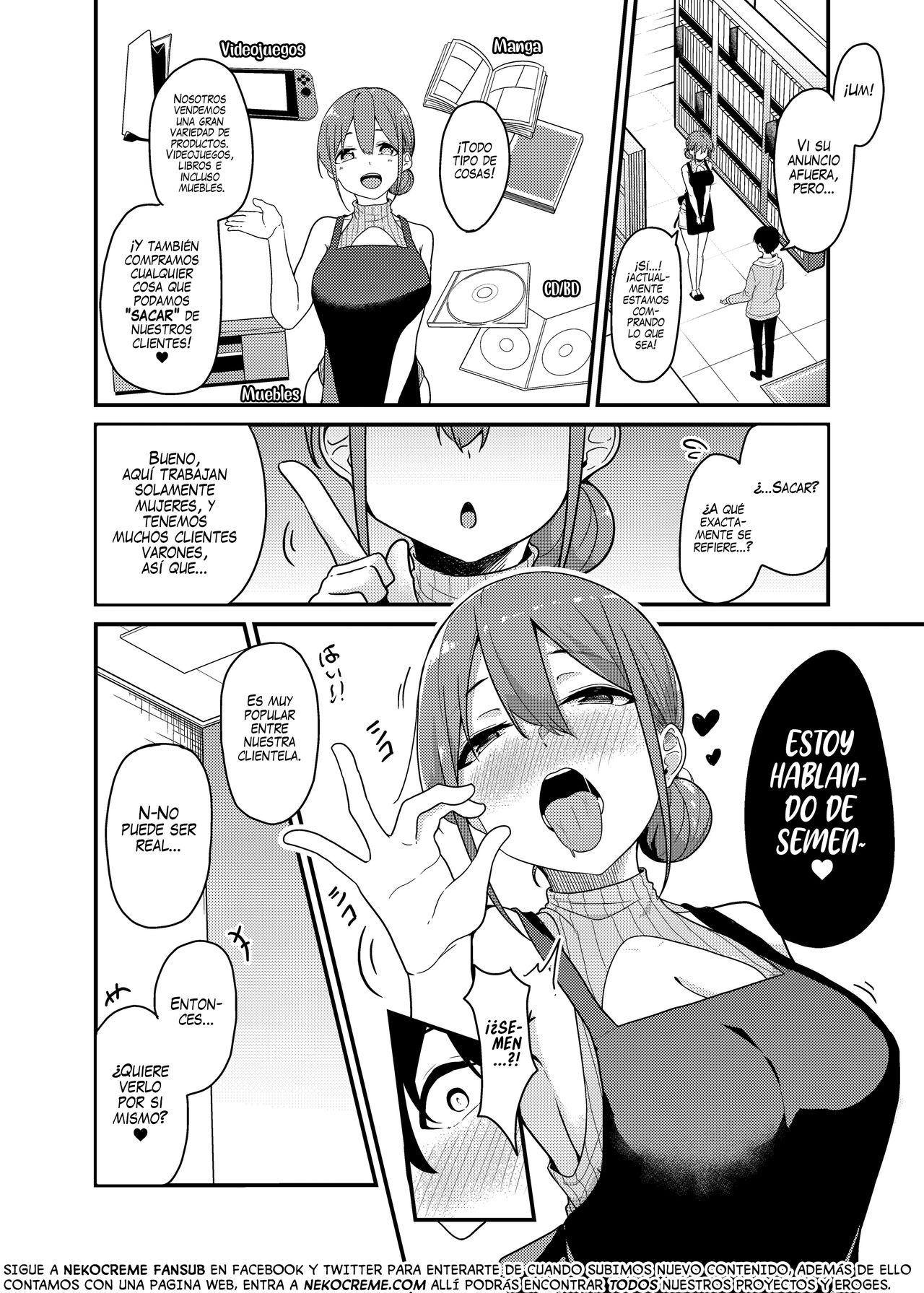 [Minato Mirai (Minato Yuu)] Sakusei Kaitori Service | Servicio de Compra de Esperma [Spanish] [NekoCreme] [Digital] numero di immagine  3