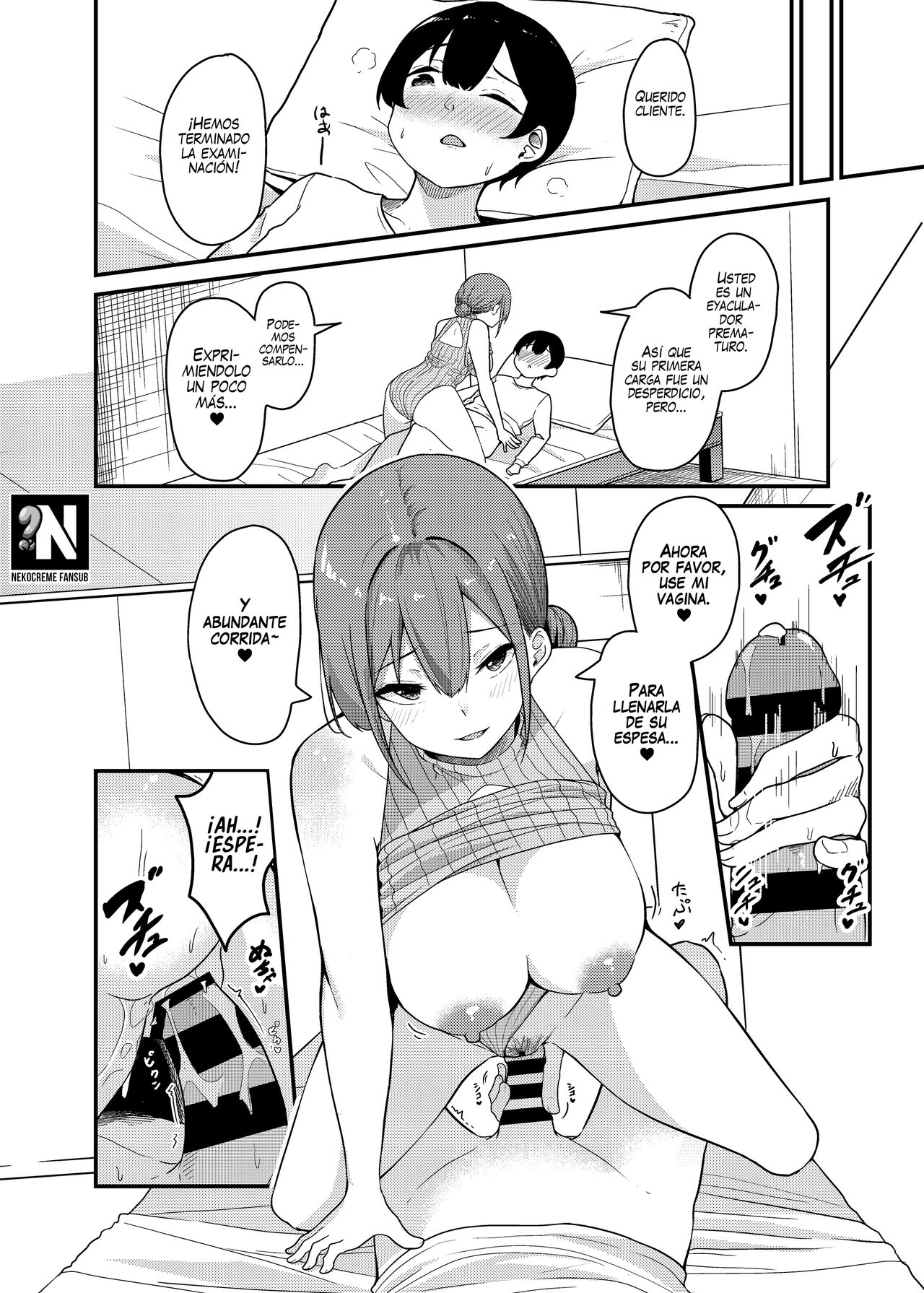 [Minato Mirai (Minato Yuu)] Sakusei Kaitori Service | Servicio de Compra de Esperma [Spanish] [NekoCreme] [Digital] numero di immagine  9