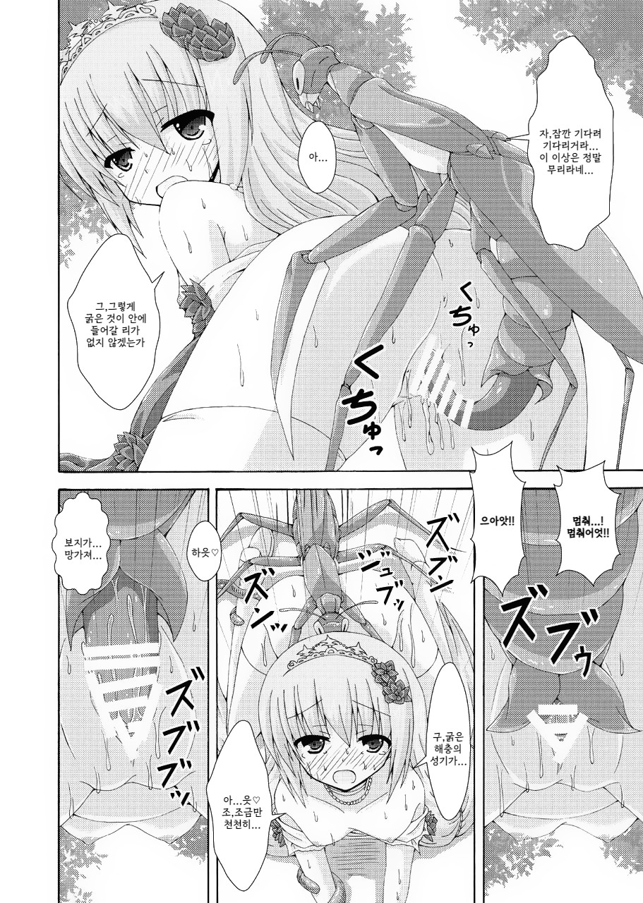 [Dream Project (Yumeno Shiya)] Gaichuu no Hanayome｜해충의 신부 (Flower Knight Girl) [Korean] [Digital] Bildnummer 13