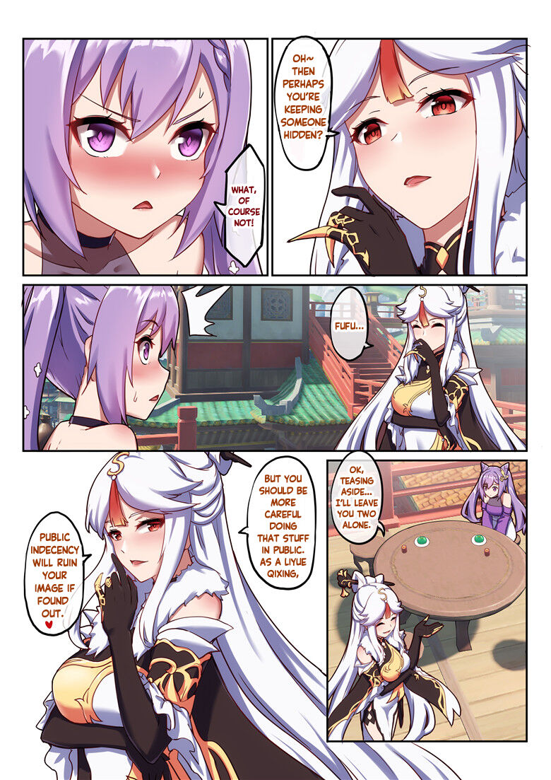 [Longbow Flintlock] Keqing's Date With The Traveler (Genshin Impact) [English] [LunaticSeibah] numero di immagine  7