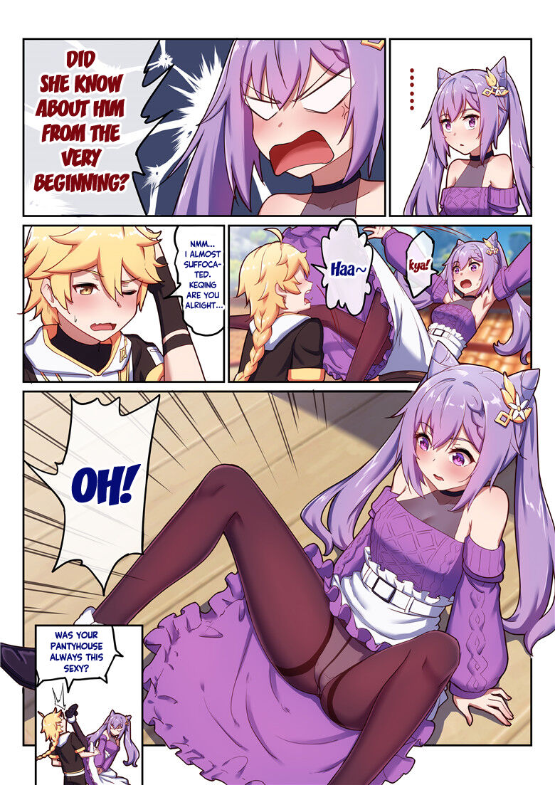 [Longbow Flintlock] Keqing's Date With The Traveler (Genshin Impact) [English] [LunaticSeibah] numero di immagine  8