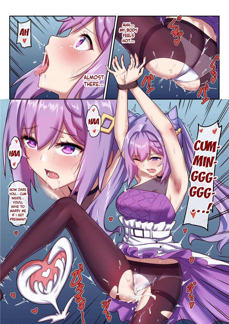 [Longbow Flintlock] Keqing's Date With The Traveler (Genshin Impact) [English] [LunaticSeibah] numero di immagine  22