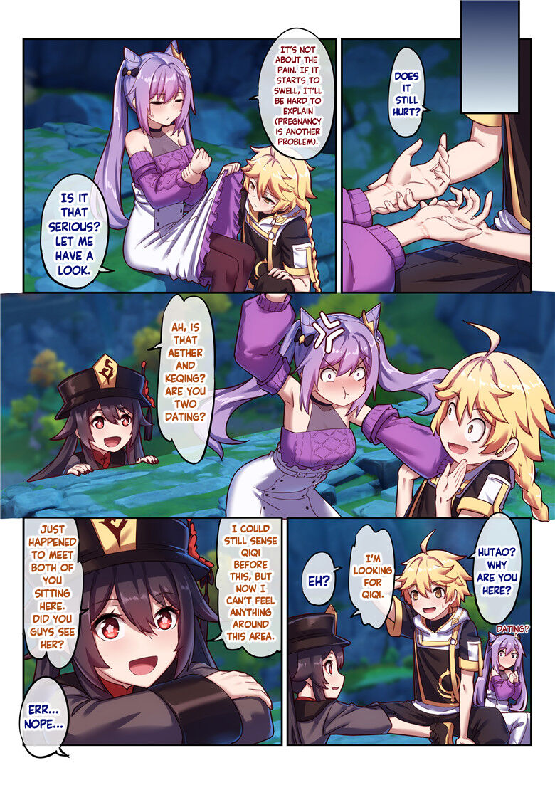 [Longbow Flintlock] Keqing's Date With The Traveler (Genshin Impact) [English] [LunaticSeibah] numero di immagine  23