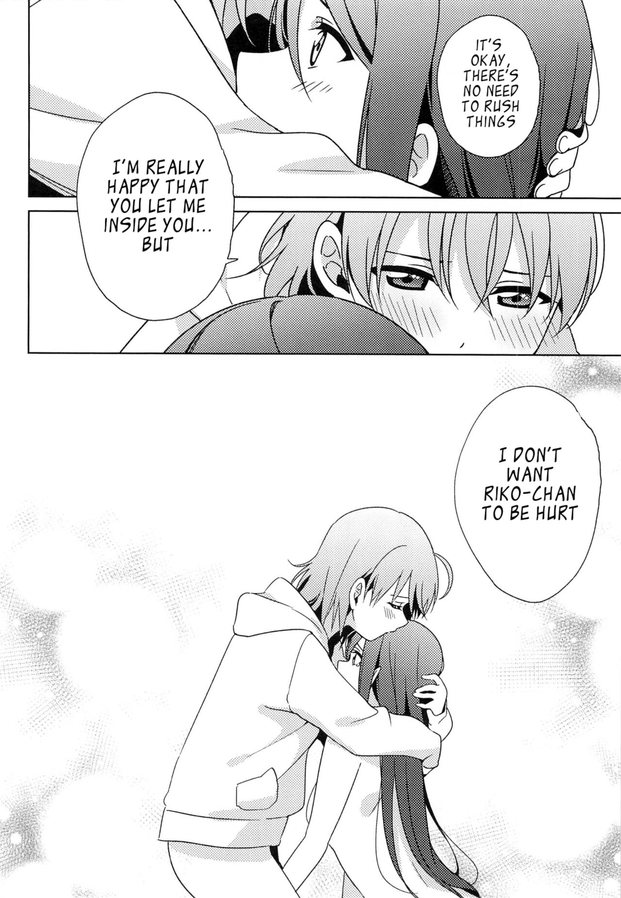 (Bokura no Love Live! 28) [Sakura Mikan Hoikuen (Mikan)] Chika-chan no ○○ ga Hairanai | Chika-chan's ○○ Can't Fit (Love Live! Sunshine!!) [English] 画像番号 13