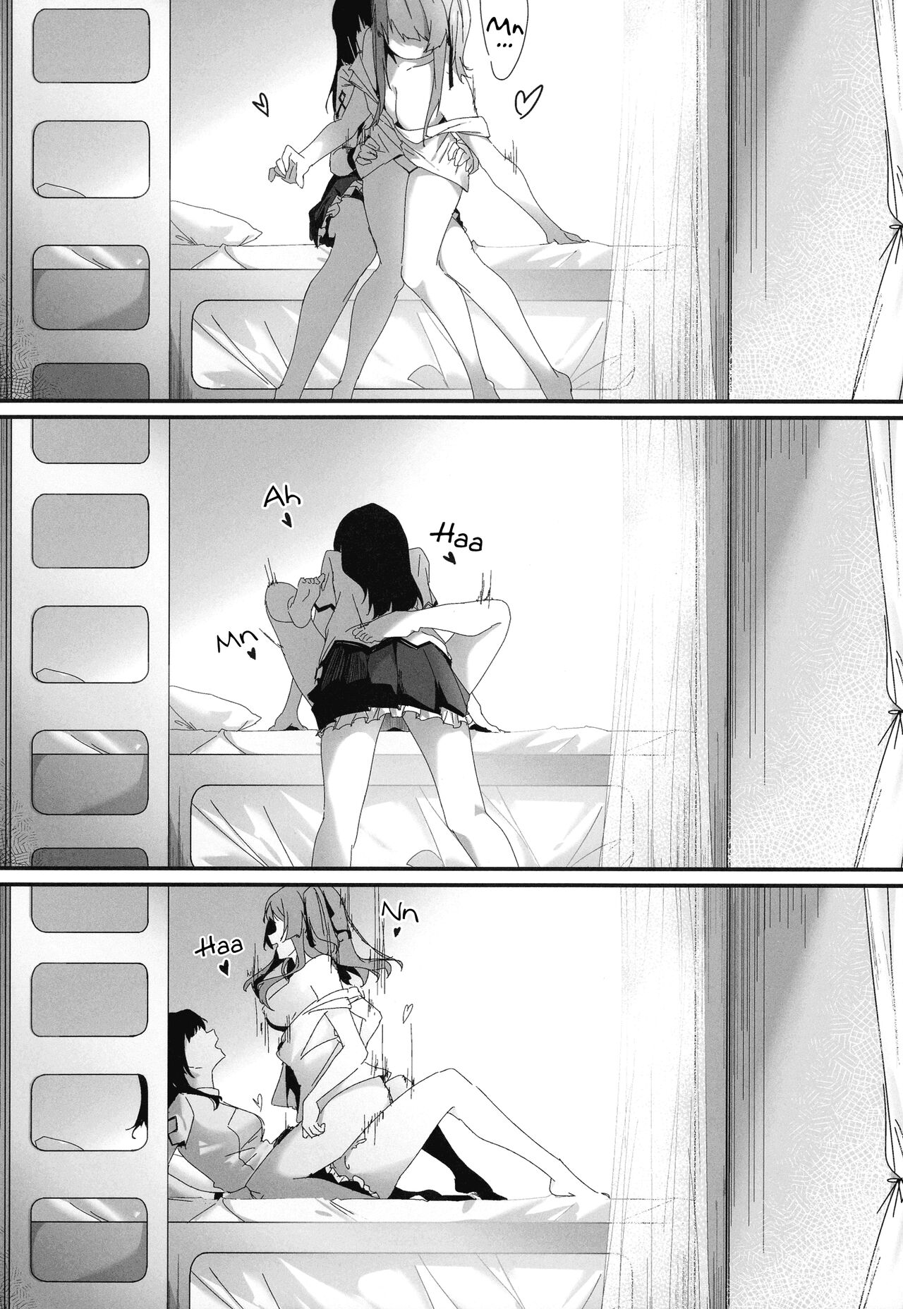 (Hikiau Unmei 4th) [Taipeijin (Mushihara)] Nettaiya ni Goyoushin | Be Careful of Tropical Nights (Assault Lily) [English] {WSDHANS} image number 15