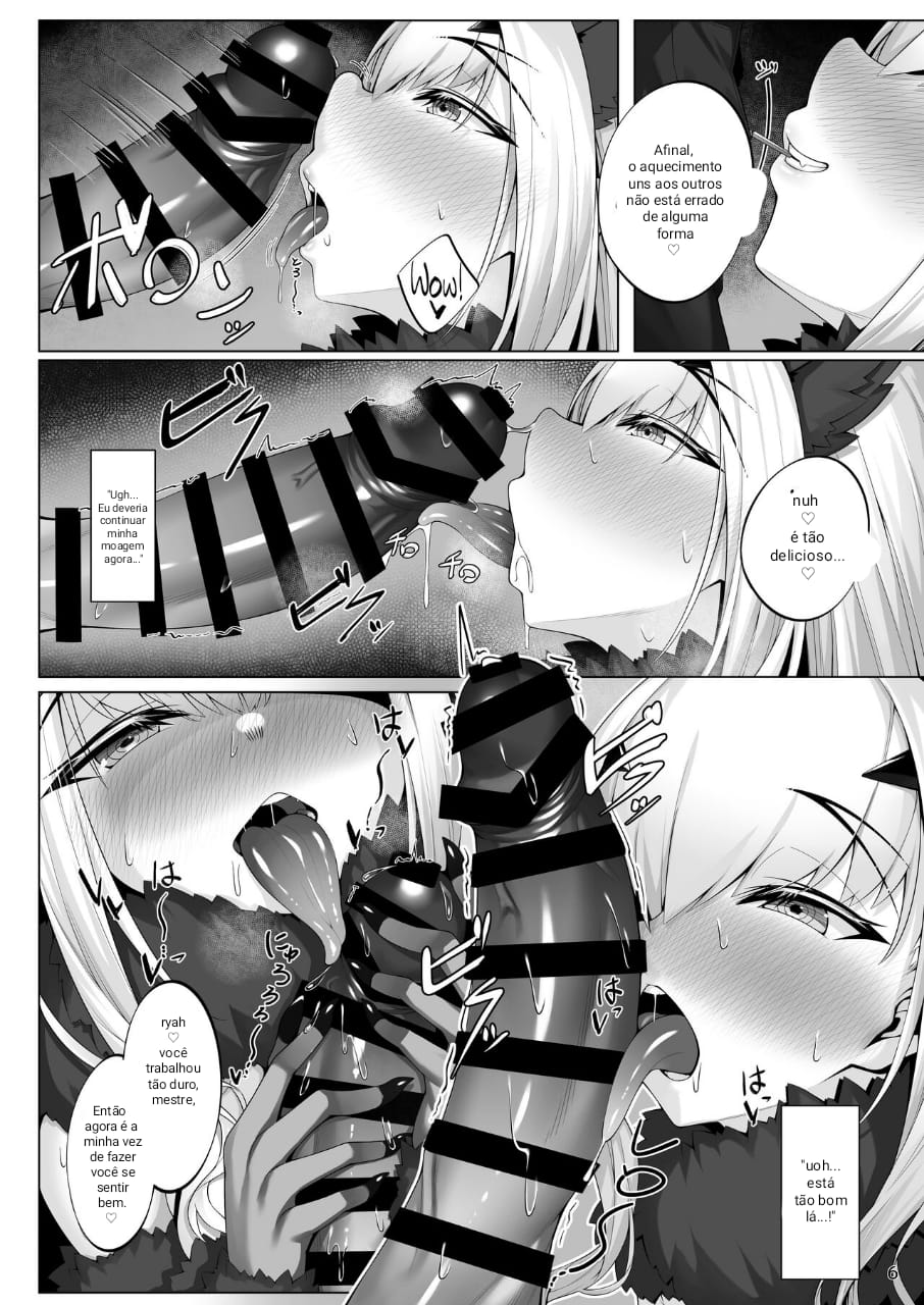 [Watochip Melonpan (Watosu)] Melusine to Iroiro Ecchi Hon | Having Various Types Of Sex With Melusine (Fate/Grand Order) [Portuguese-BR] [Kuri_Scans] image number 4