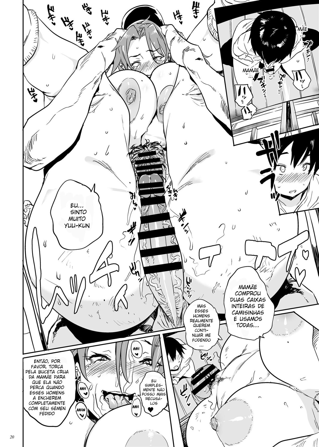 [Puppukupu (Kawaisaw)] Uchi no Okaa-san wa Shikoreru [Portuguese-BR] [hentaikai.com] [Digital] numero di immagine  19