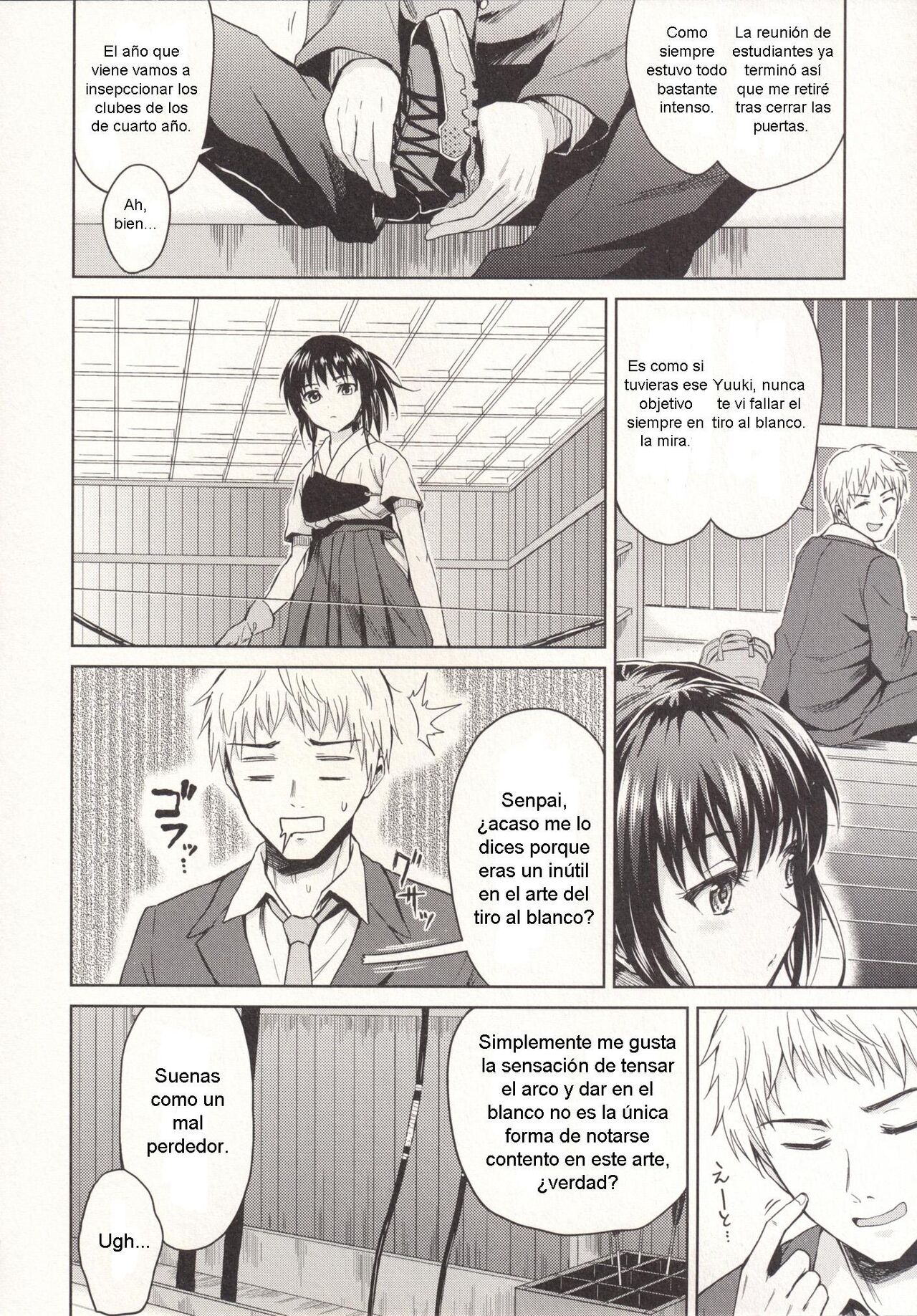 [Yoshino (Kikuduki Taro)] Nagori no Koku [Spanish] [Biblioteca Hentai] [Digital] 图片编号 3