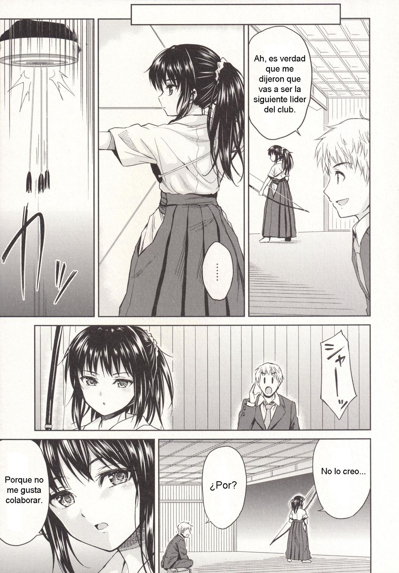 [Yoshino (Kikuduki Taro)] Nagori no Koku [Spanish] [Biblioteca Hentai] [Digital] 图片编号 4