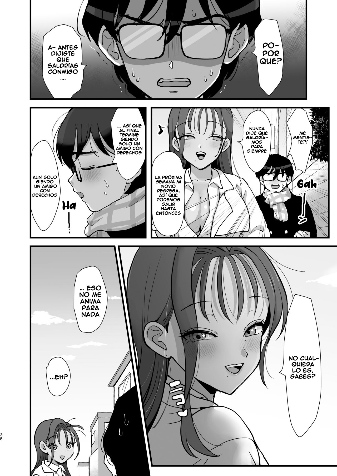 [sinistra (Eda)] Doutei Choudai!! ~Yariman Osanajimi no Sex Friend ni Sareta Hanashi~ [Spanish] [Leisure] image number 37