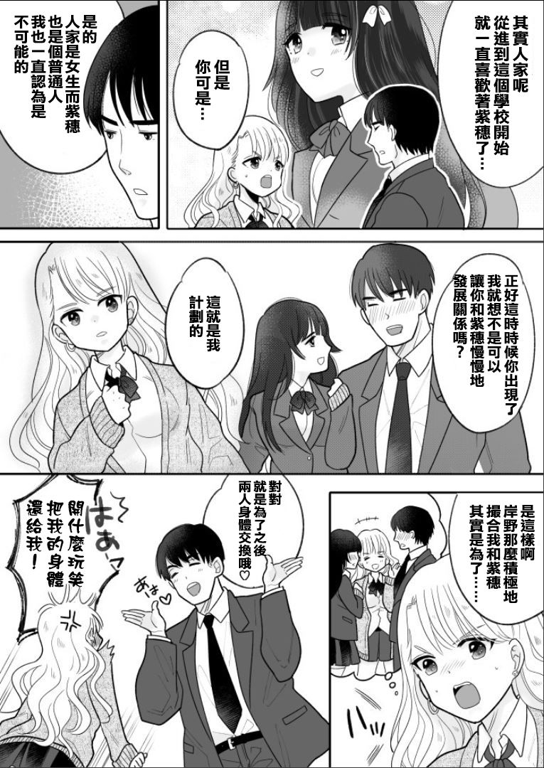 [TSF Mousou Chikusekijo (Minaduki Nanana, Torajima Tao)] Kawaii Gal to Karada o Irekaerareta Ore ga Shinyuu to H Suru Hanashi.[Chinese] imagen número 11