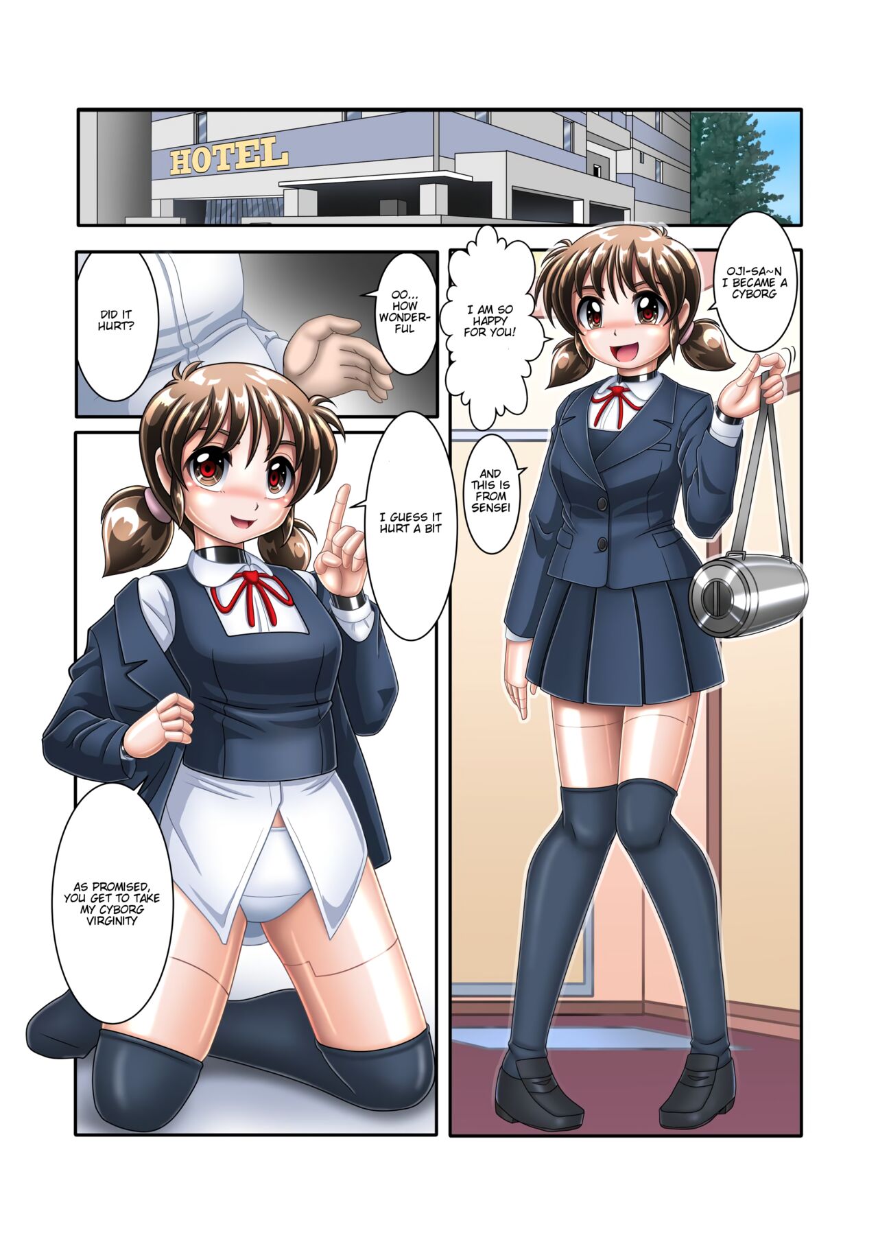 [Cyber F] Enkou Cyborg Sana | Paid Dating Cyborg Sana [English] image number 12