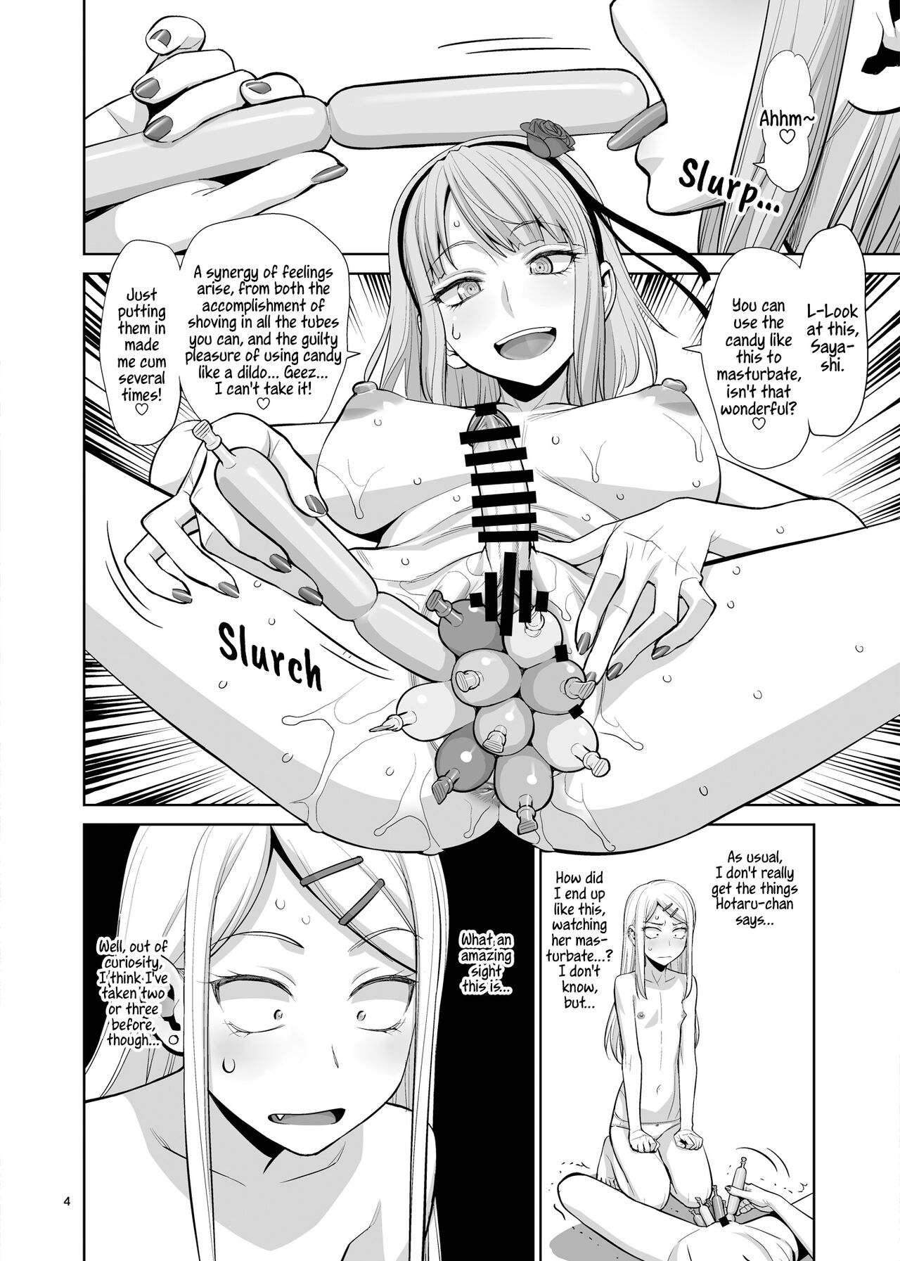 [Gerupin (Minazuki Juuzou, USSO)] Ana Dekashi | Hioles with Candy (Dagashi Kashi) [English] [Digital] Bildnummer 4