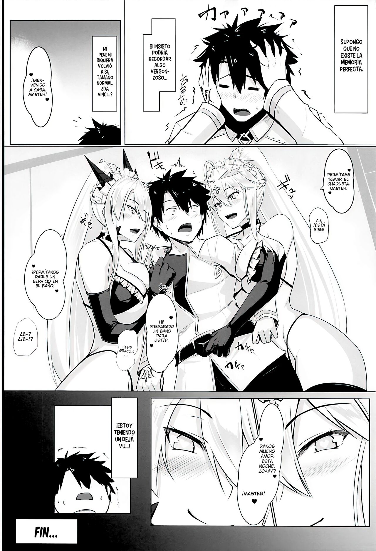 (C99) [Kuroshiro Desire (Akitsuki Karasu)] ue ue shita shita chichi ue chichi ue (Fate/Grand Order) [Spanish] Bildnummer 23