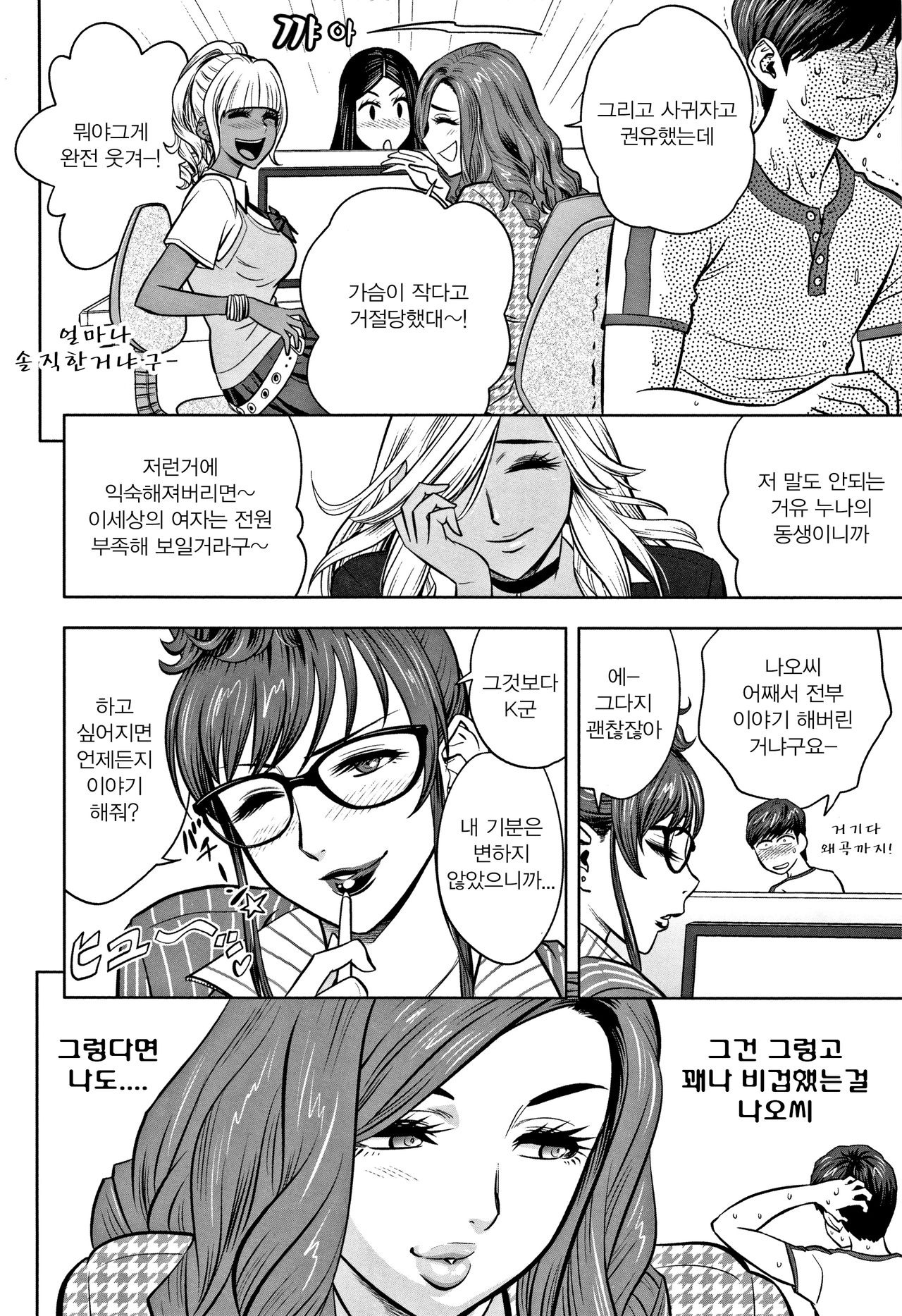 [Tatsunami Youtoku] Gal Ane Shachou to Harem Office ~SEX wa Gyoumu ni Fukumimasu ka~ Ch.2 [Korean] image number 25