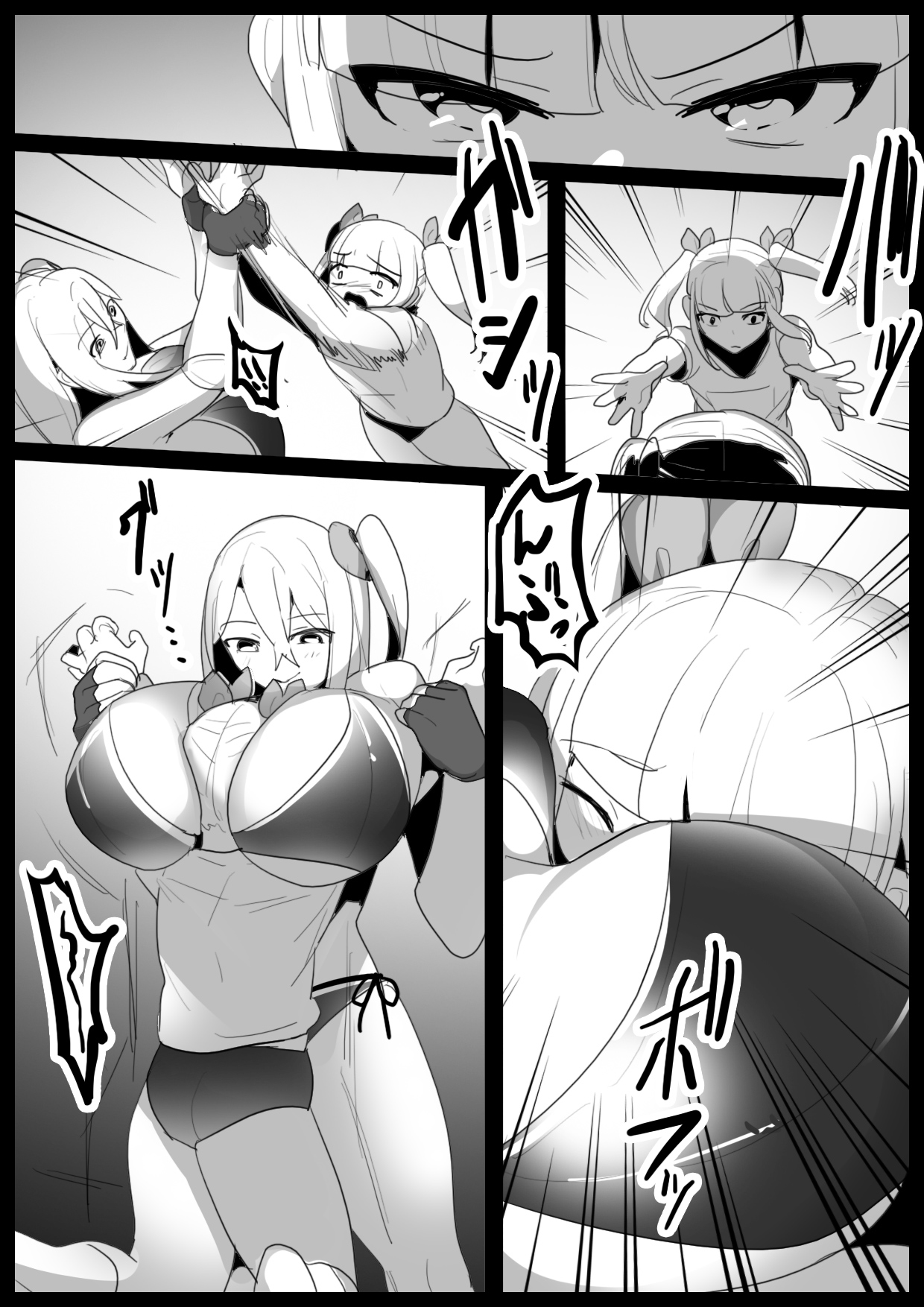 [The Nation of Head Scissors (Toppogi)] Girls Beat! Plus Ayu vs Saki [English] 图片编号 3