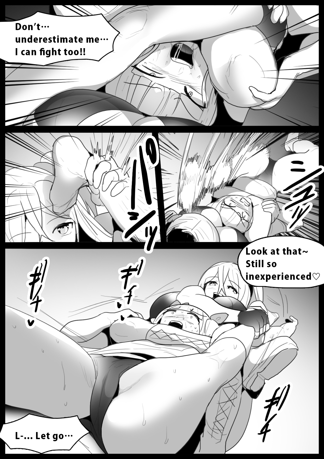 [The Nation of Head Scissors (Toppogi)] Girls Beat! Plus Ayu vs Saki [English] 图片编号 17