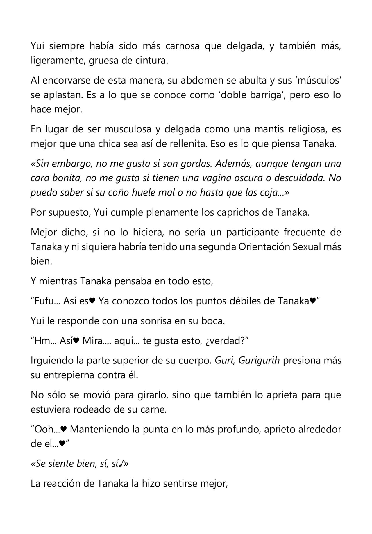 [Tatsumi Hirohiko, Aiue Oka] Orientación sexual 4.5 El caso de Yui Obata otra vez [Light Novel] [Spanish] [incomplete] image number 7