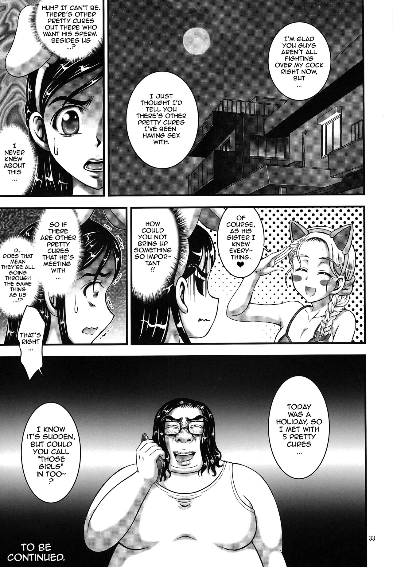 (C87) [Kuroyuki (Kakyouin Chiroru)] Ore Yome Ranking 1 | My Bride Ranking 1 (Futari wa Precure, Futari wa Precure Splash Star) [English] {doujin-moe.us} image number 34