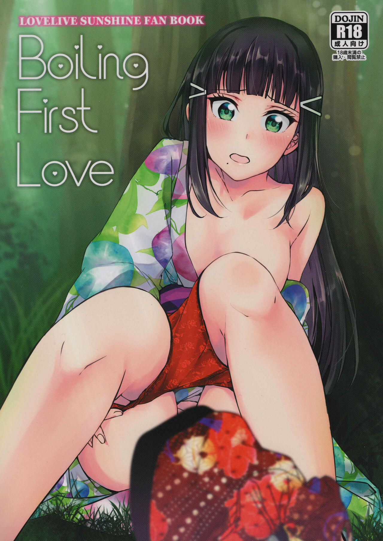 (C99) [Fukurou no Yuubinya san (Ueto Ruri)] Boiling First Love (Love Live! Sunshine!!) [Korean] Bildnummer 1