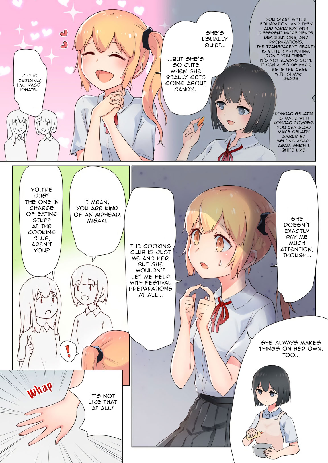 [ifpark] Senpai, Watashi o Tabete kudasai ~Jelly-ka Shoujo to Toromitsu Ecchi~ (Part 1) | Eat me, Senpai! ~The Gelatin Girl and the Thick, Lewd Nectar~ [English] [Aganon] image number 4