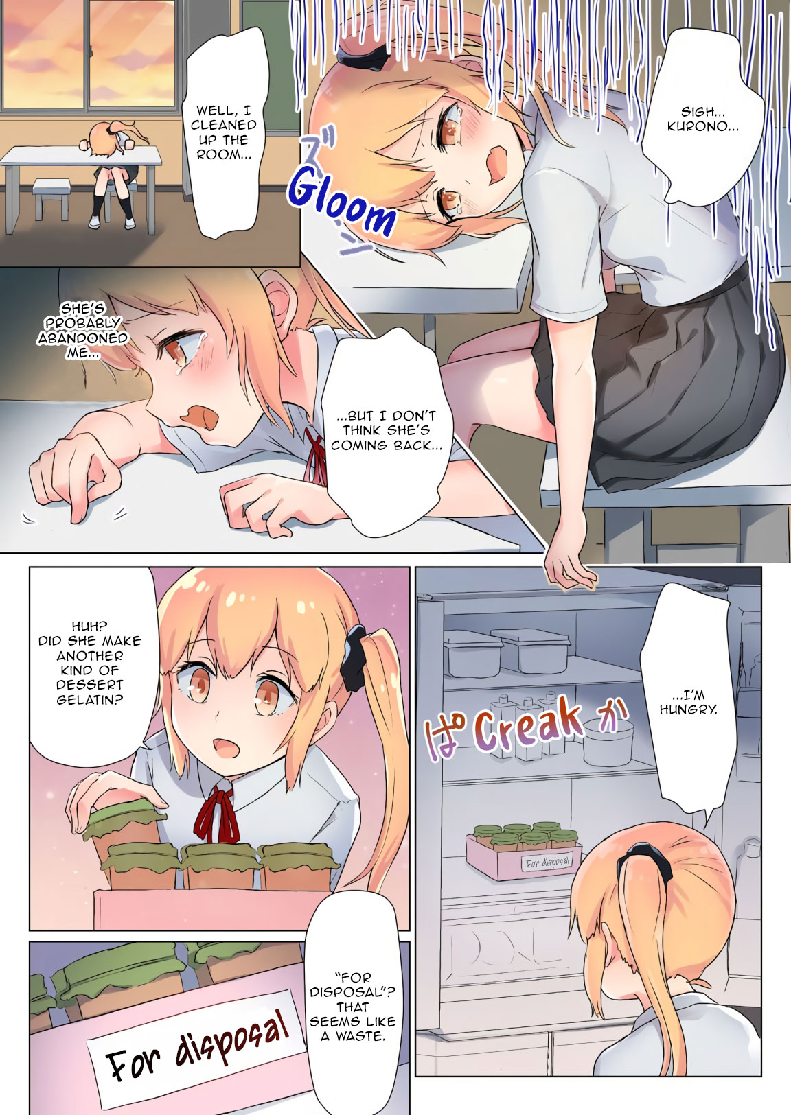 [ifpark] Senpai, Watashi o Tabete kudasai ~Jelly-ka Shoujo to Toromitsu Ecchi~ (Part 1) | Eat me, Senpai! ~The Gelatin Girl and the Thick, Lewd Nectar~ [English] [Aganon] image number 7
