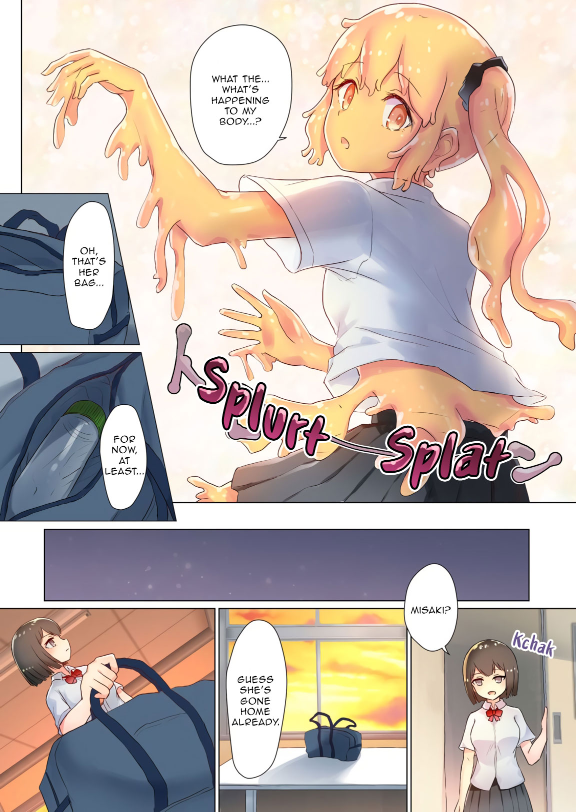[ifpark] Senpai, Watashi o Tabete kudasai ~Jelly-ka Shoujo to Toromitsu Ecchi~ (Part 1) | Eat me, Senpai! ~The Gelatin Girl and the Thick, Lewd Nectar~ [English] [Aganon] image number 9
