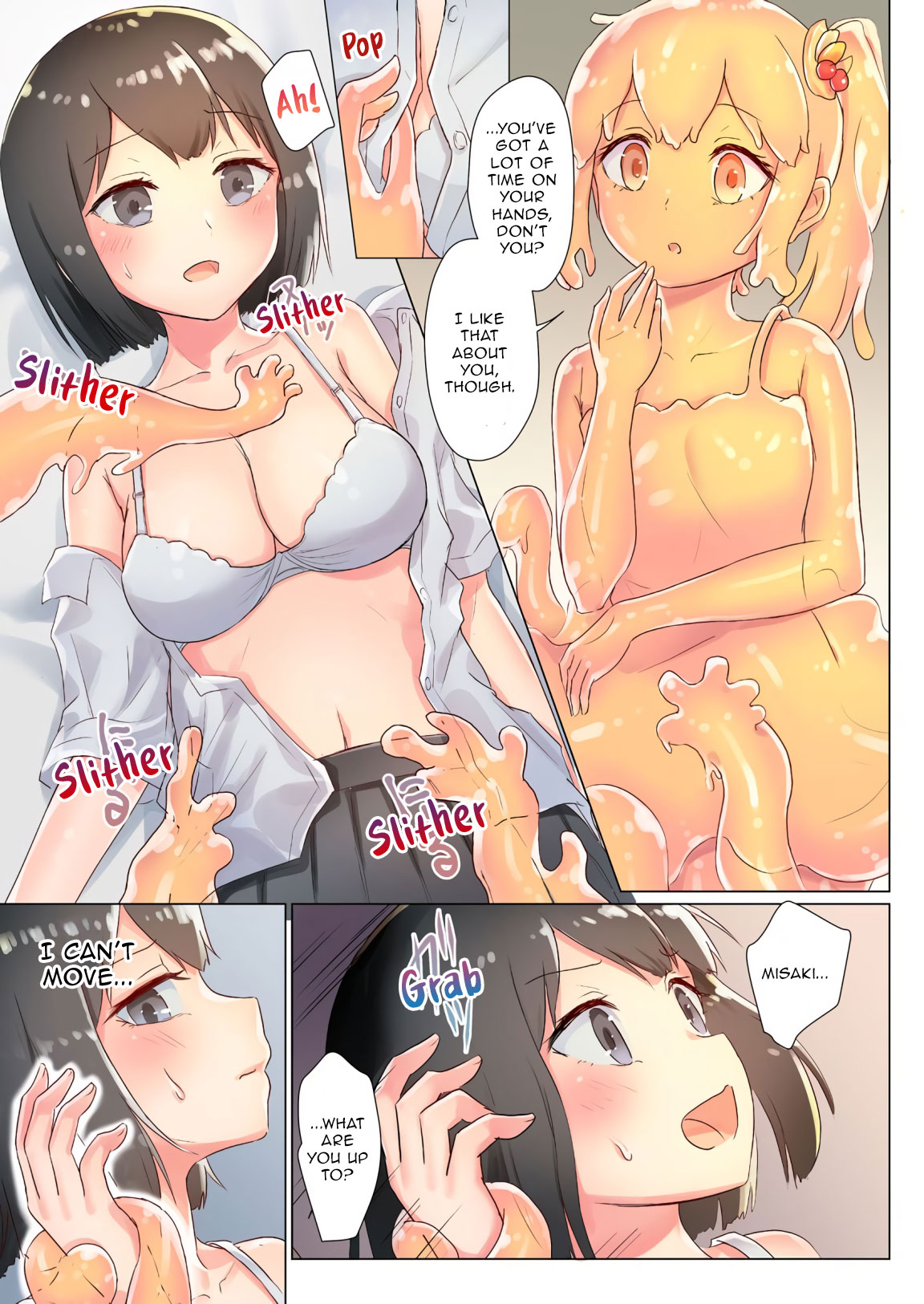 [ifpark] Senpai, Watashi o Tabete kudasai ~Jelly-ka Shoujo to Toromitsu Ecchi~ (Part 1) | Eat me, Senpai! ~The Gelatin Girl and the Thick, Lewd Nectar~ [English] [Aganon] image number 14