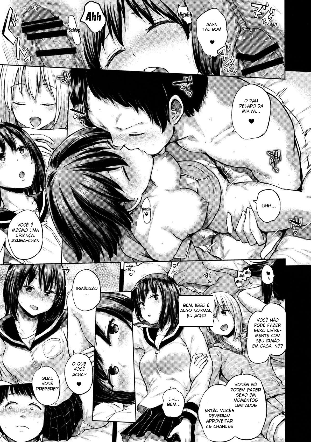 (C91) [Brilliant Thunder (Yumeno Tanuki)] Oya ni Naisho no Iedex - Fuyuyasumi no Toode Hen | Fugindo de Casa Para Manter o Segredo de Interesse Sexual de Nossos Pais – Versão de Viagem de Inverno [Portuguese-BR] [DiegoVPR] image number 8