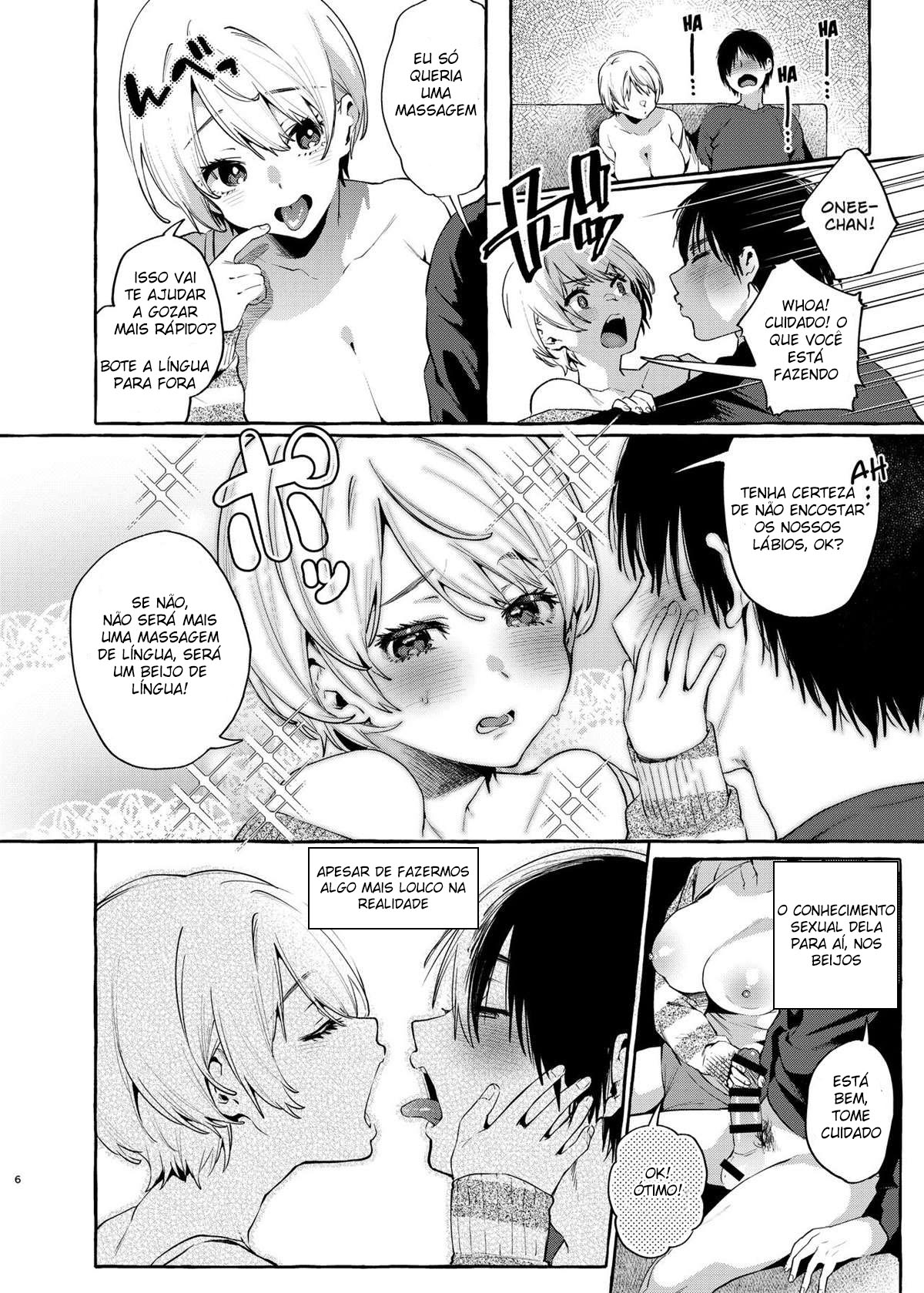 [Konoshiro Shinko (Yamagara Tasuku, Karasuma Yayoi)] Muchi Ane -Sei ni Utoi Onee-san- | Irmã☆Inocente -Minha Onee-chan não sabe nada de sexo- [Portuguese-BR] [DiegoVPR] [Digital] 图片编号 5