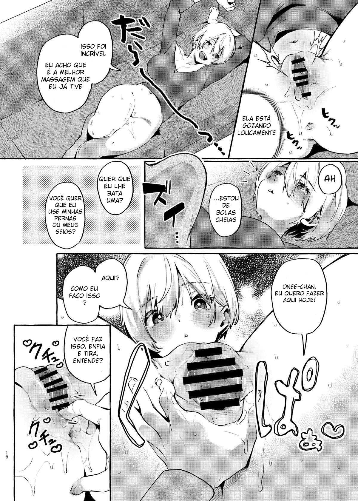 [Konoshiro Shinko (Yamagara Tasuku, Karasuma Yayoi)] Muchi Ane -Sei ni Utoi Onee-san- | Irmã☆Inocente -Minha Onee-chan não sabe nada de sexo- [Portuguese-BR] [DiegoVPR] [Digital] 图片编号 17