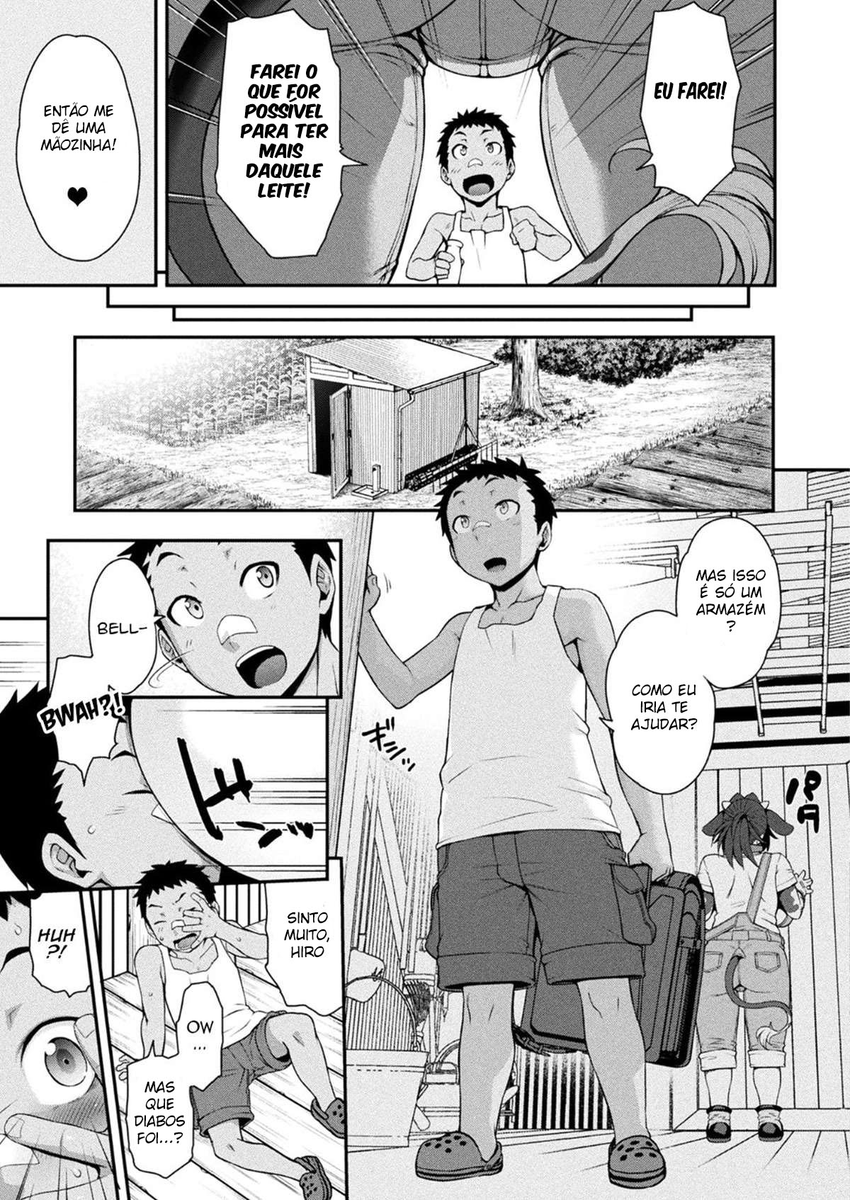 [Jun] Kemonokko Tsuushin ~Ushi Musume Bell~ | Garota Animal No Hotline ~Garota Vaca Bell (COMIC Unreal 2018-06 Vol. 73) [Portuguese-BR] [DiegoVPR] [Digital] 画像番号 5