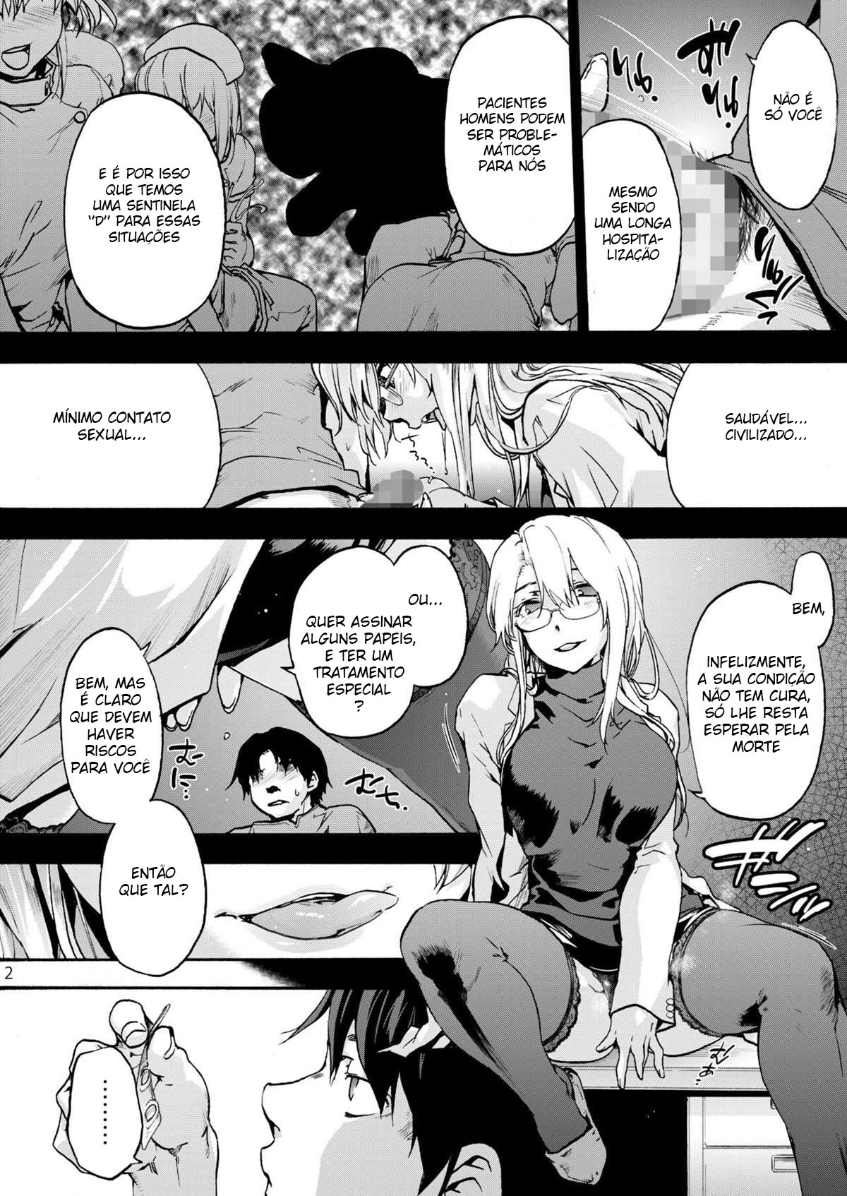 [Onsoku Ubaguruma (Uba Yoshiyuki)] Miyasaka Byouin 2 - Iyashi no Morie-san | Hospital Miyasaka 2 – A Cura de Morie-san [Portuguese-BR] [DiegoVPR] [Digital] 图片编号 3