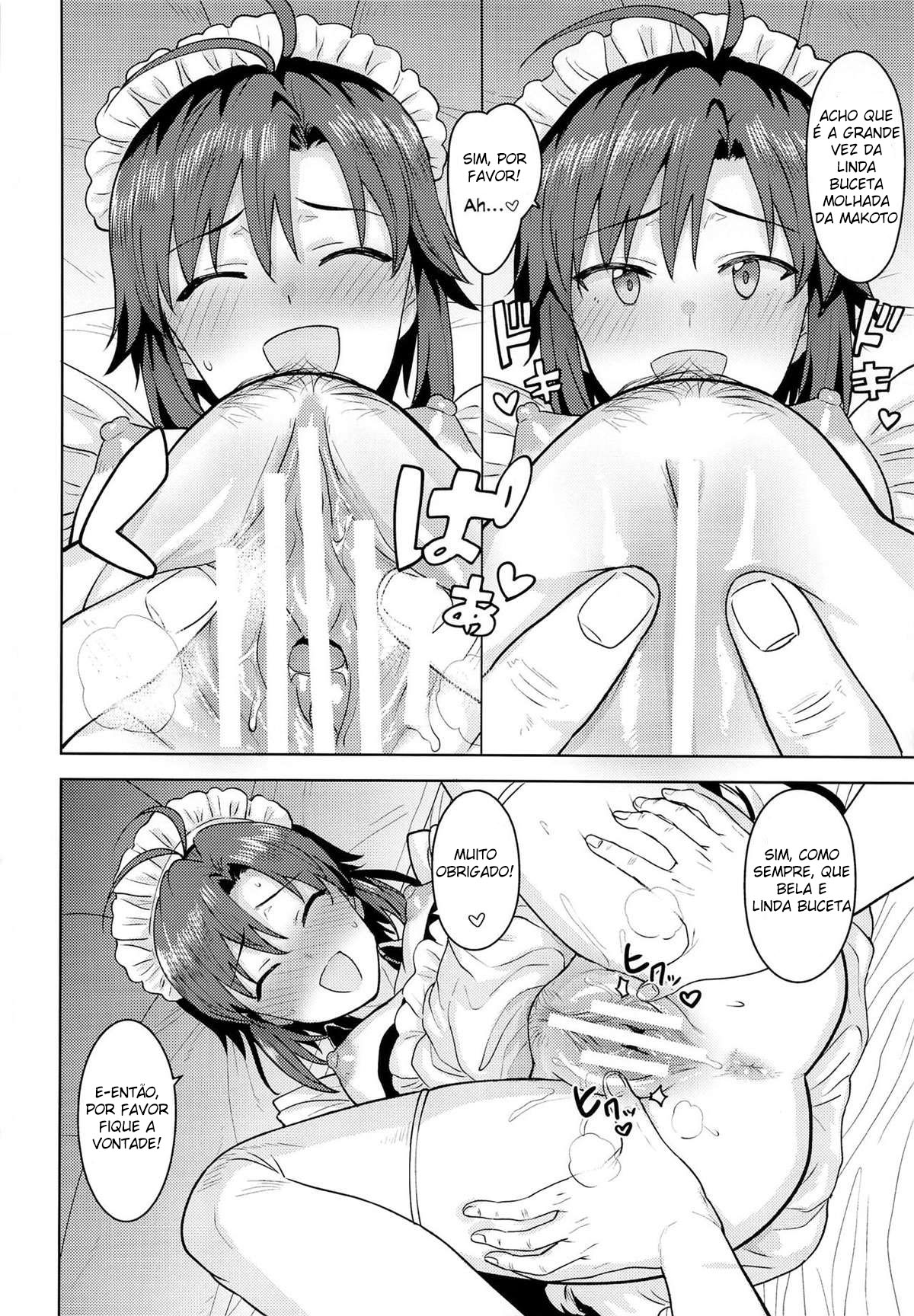 [PLANT (Tsurui)] Dochira o Onozomi desu ka? ~Maid Hen~ | Qual Você Deseja? – ~Edição Empregada~ (THE IDOLM@STER) [Portuguese-BR] [DiegoVPR] numero di immagine  15