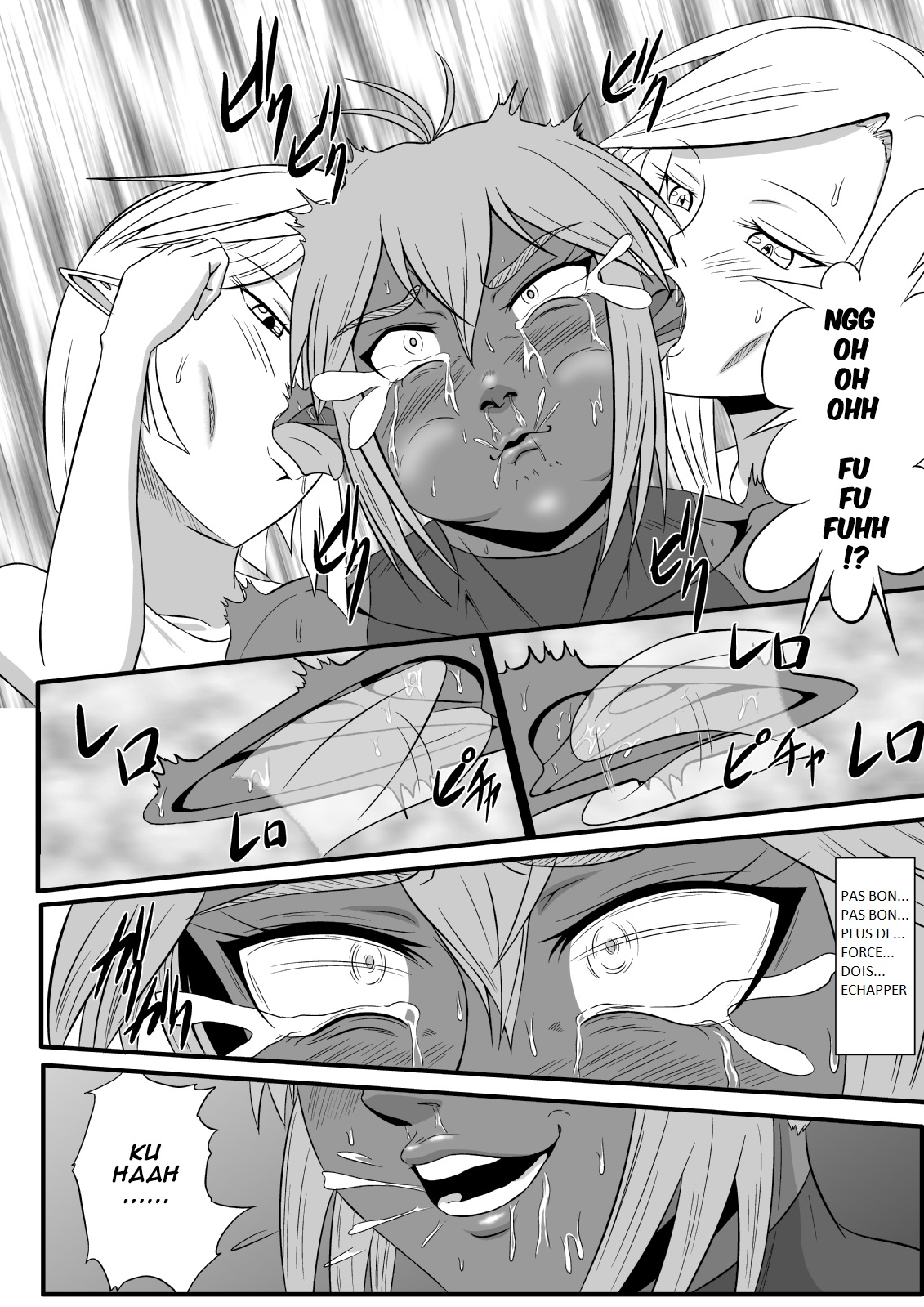 [Tick (Tickzou)] Kusuguri Goumon Taikyuu Hon ~Dark Elf Sokkin Hen~ | Tickling Torture Endurance Book ~Dark Elf Entourage~ [French] imagen número 18
