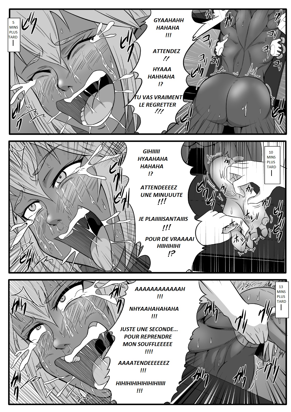 [Tick (Tickzou)] Kusuguri Goumon Taikyuu Hon ~Dark Elf Sokkin Hen~ | Tickling Torture Endurance Book ~Dark Elf Entourage~ [French] imagen número 22