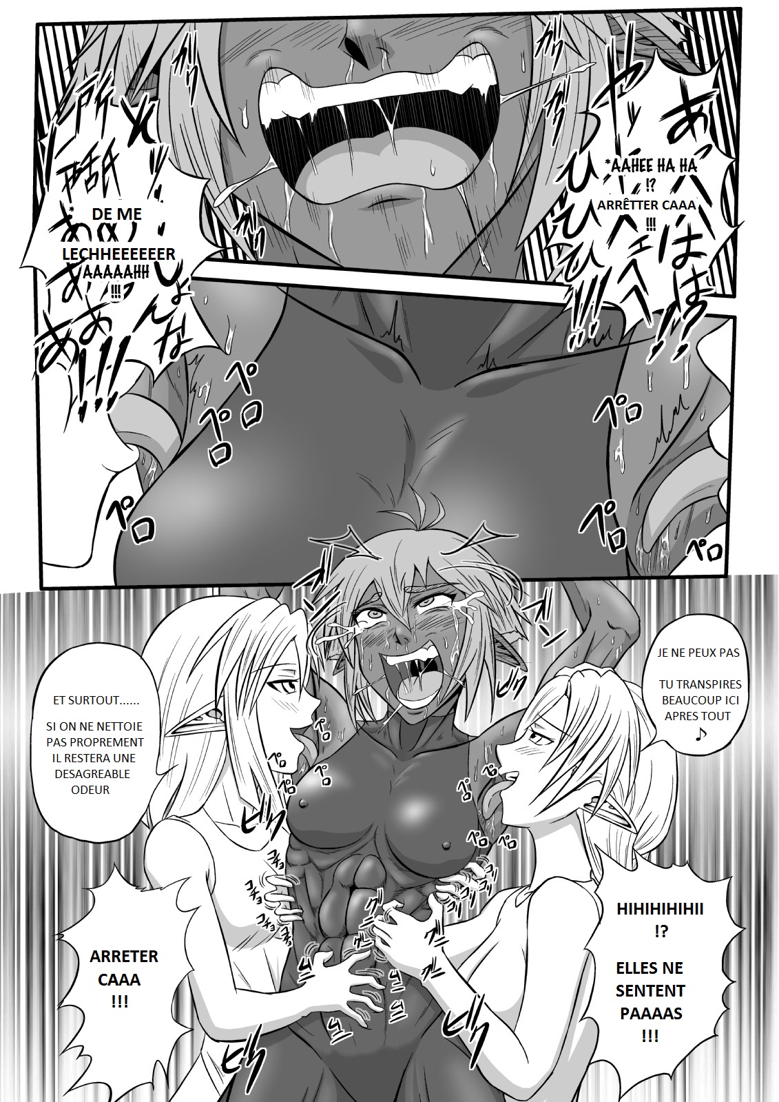 [Tick (Tickzou)] Kusuguri Goumon Taikyuu Hon ~Dark Elf Sokkin Hen~ | Tickling Torture Endurance Book ~Dark Elf Entourage~ [French] imagen número 26