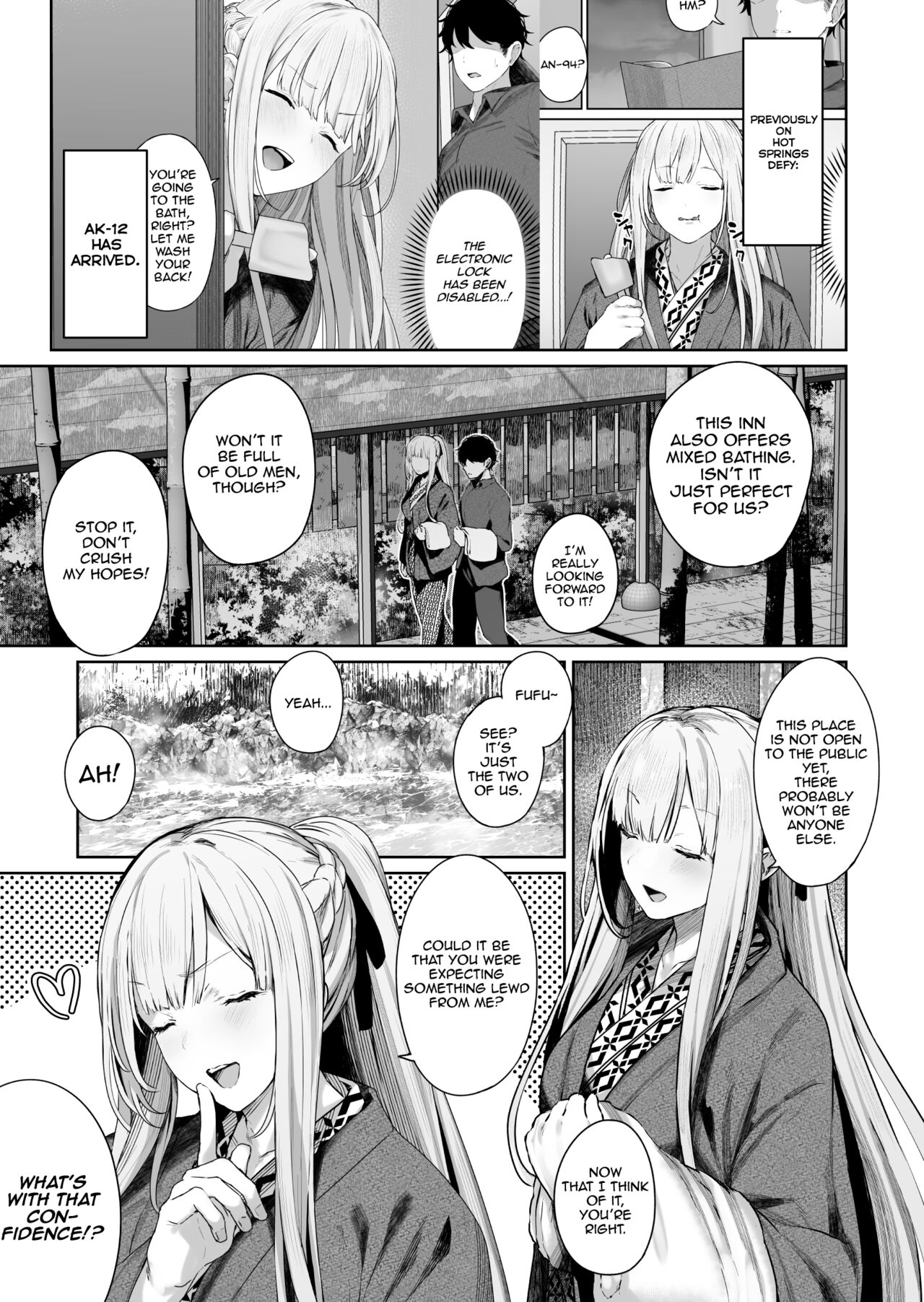 [Horumon Curry (Tobimura)] Hangyaku Onsen 2 | Hot Springs DEFY 2 (Girls' Frontline) [English] image number 2