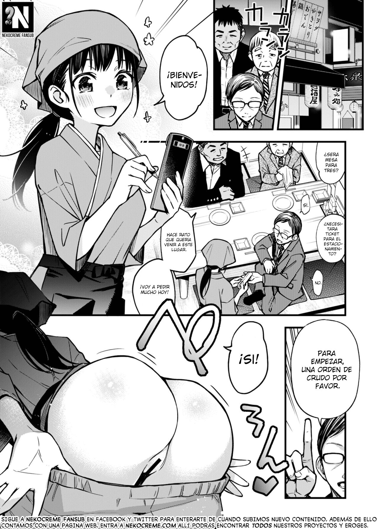 [Doji Ro] "Toriaezu Nama de!" | "¡Por Ahora, Déme una Orden de Crudo!" [Spanish] [NekoCreme] 图片编号 1