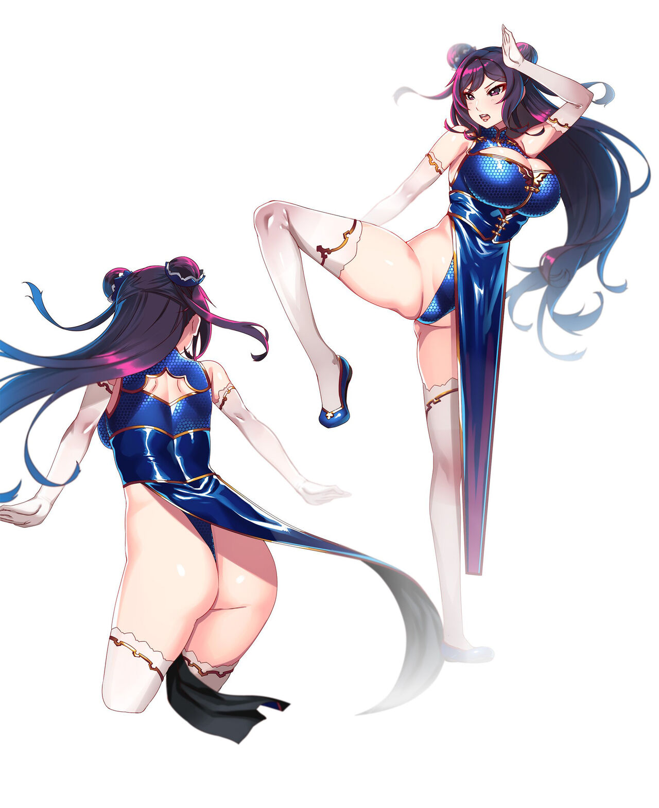 [Hie Himiko] China Dress No Cosplay？ (Kantai Collection -KanColle-) [Chinese][UPPER重工x我不看本子个人汉化] image number 2