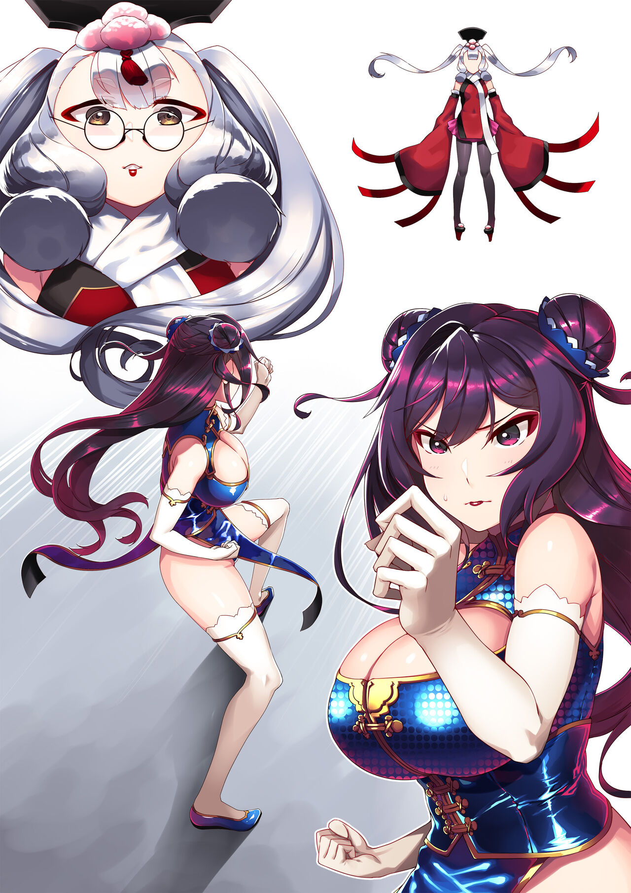 [Hie Himiko] China Dress No Cosplay？ (Kantai Collection -KanColle-) [Chinese][UPPER重工x我不看本子个人汉化] image number 3