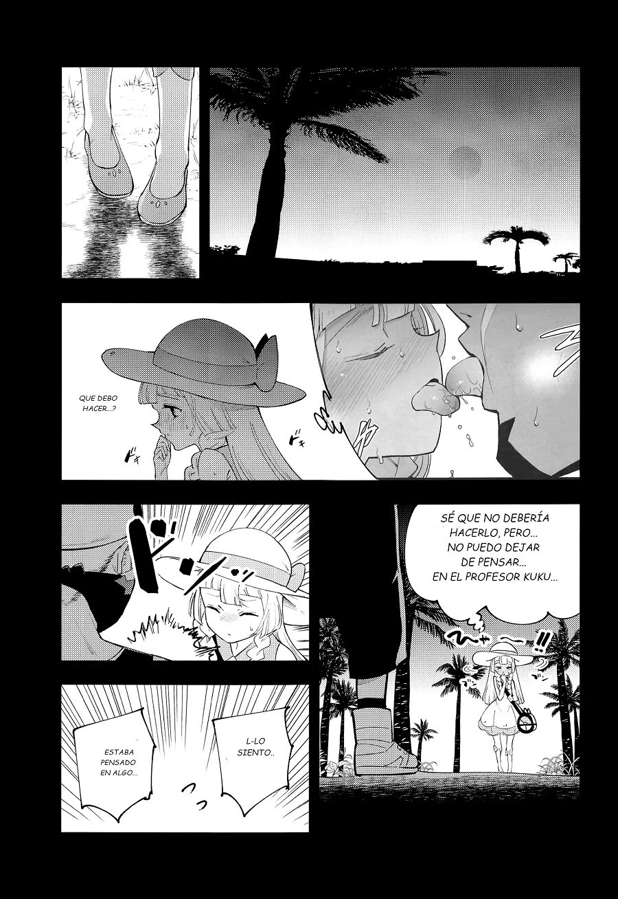 (COMIC1 BS-sai Special) [Shironegiya (miya9)] Hakase no Yoru no Joshu. Soushuuhen (Pokémon Sun and Moon) [Spanish] [Incomplete] 3eme image