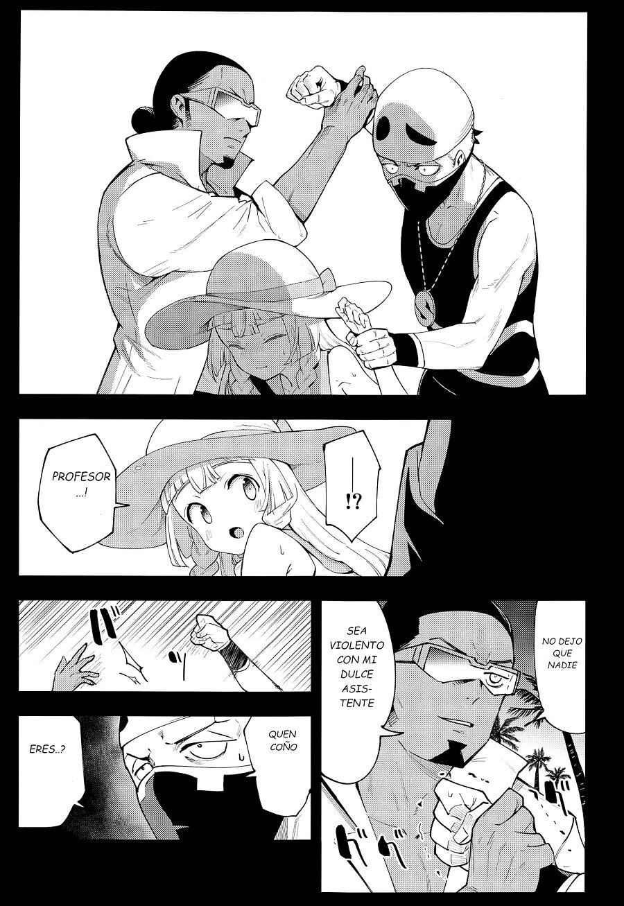 (COMIC1 BS-sai Special) [Shironegiya (miya9)] Hakase no Yoru no Joshu. Soushuuhen (Pokémon Sun and Moon) [Spanish] [Incomplete] 5eme image