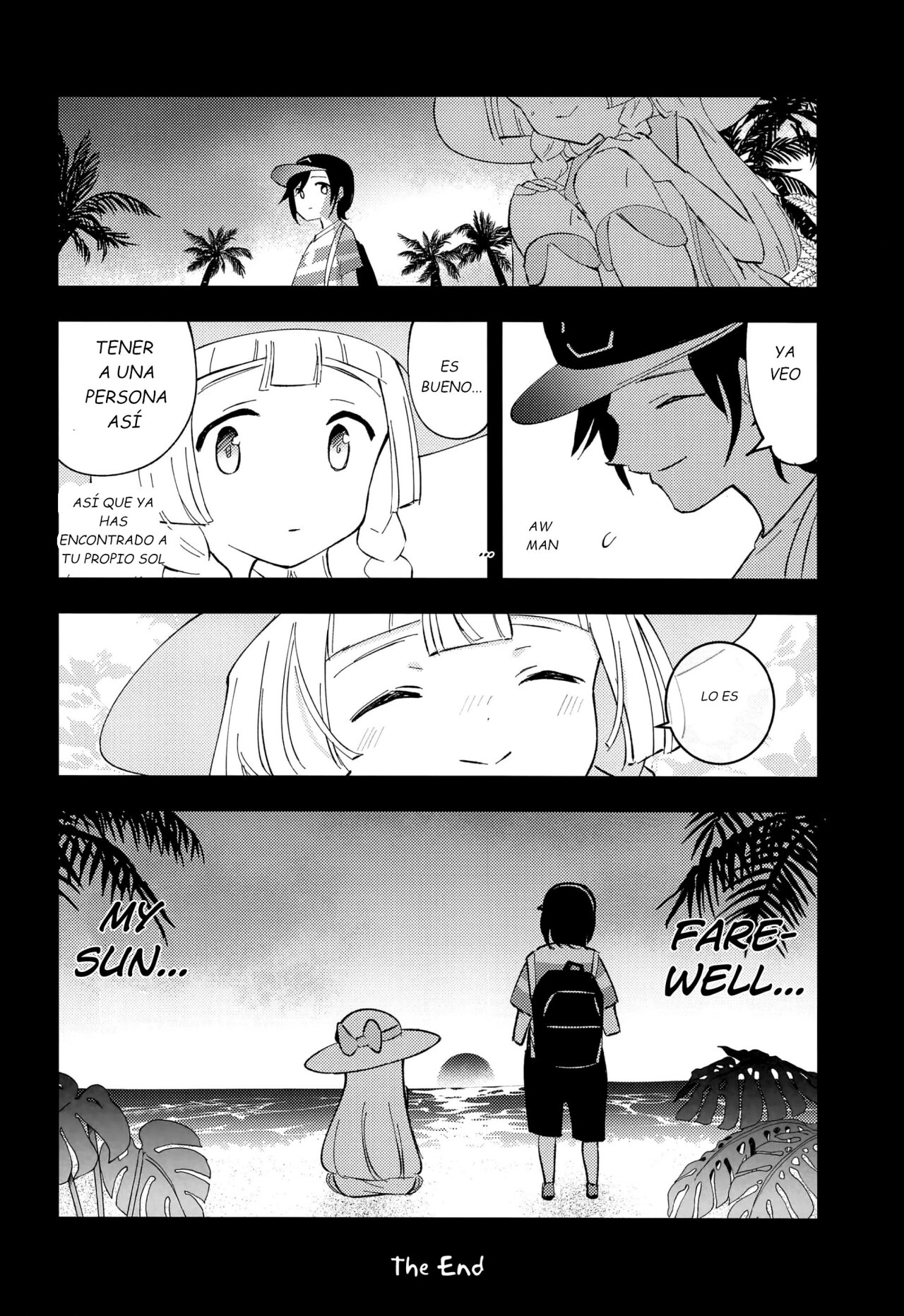 (COMIC1 BS-sai Special) [Shironegiya (miya9)] Hakase no Yoru no Joshu. Soushuuhen (Pokémon Sun and Moon) [Spanish] [Incomplete] 10eme image